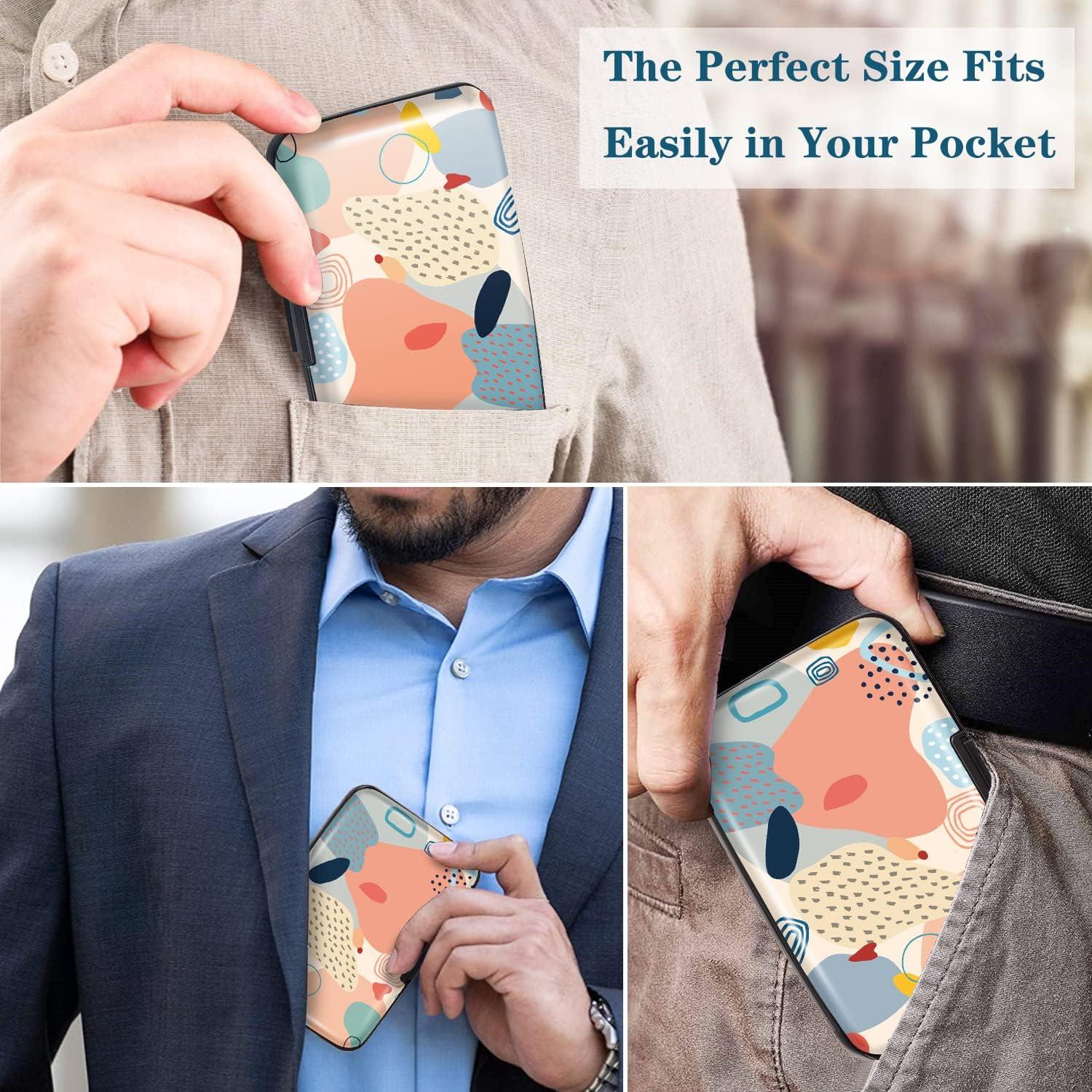 Mini Porta Tarjetas de Crédito Coco Rossi con Bloqueo RFID