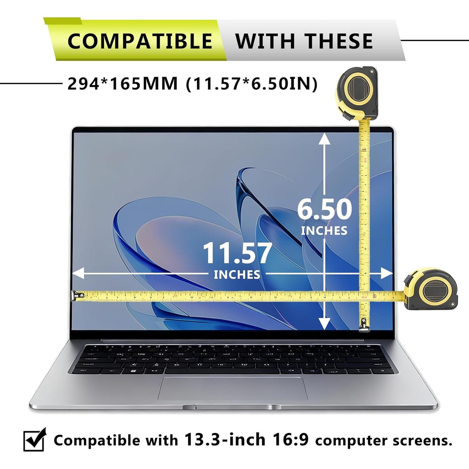 Pantalla de Privacidad 13.3" YongMai Anti-Azul y Anti-reflejo