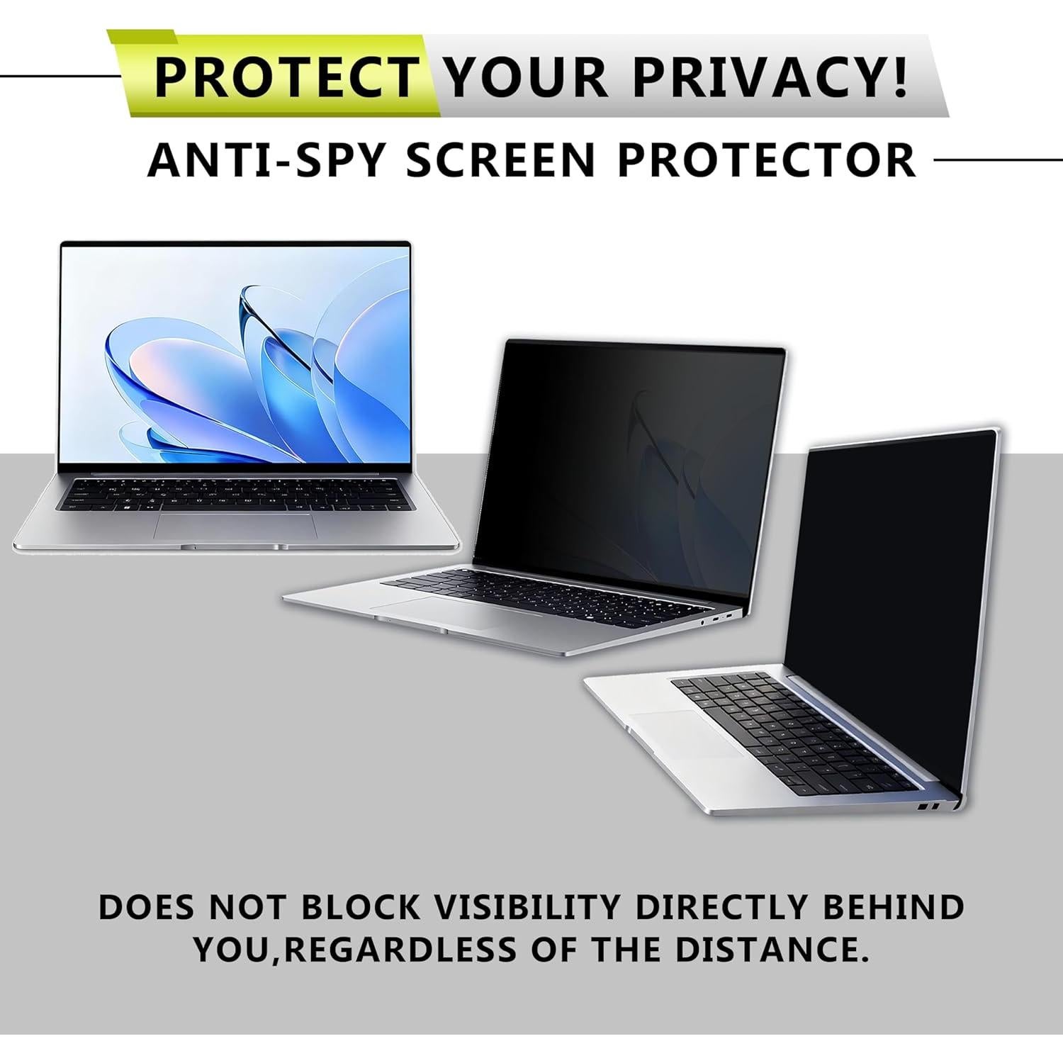 Pantalla de Privacidad 13.3" YongMai Anti-Azul y Anti-reflejo