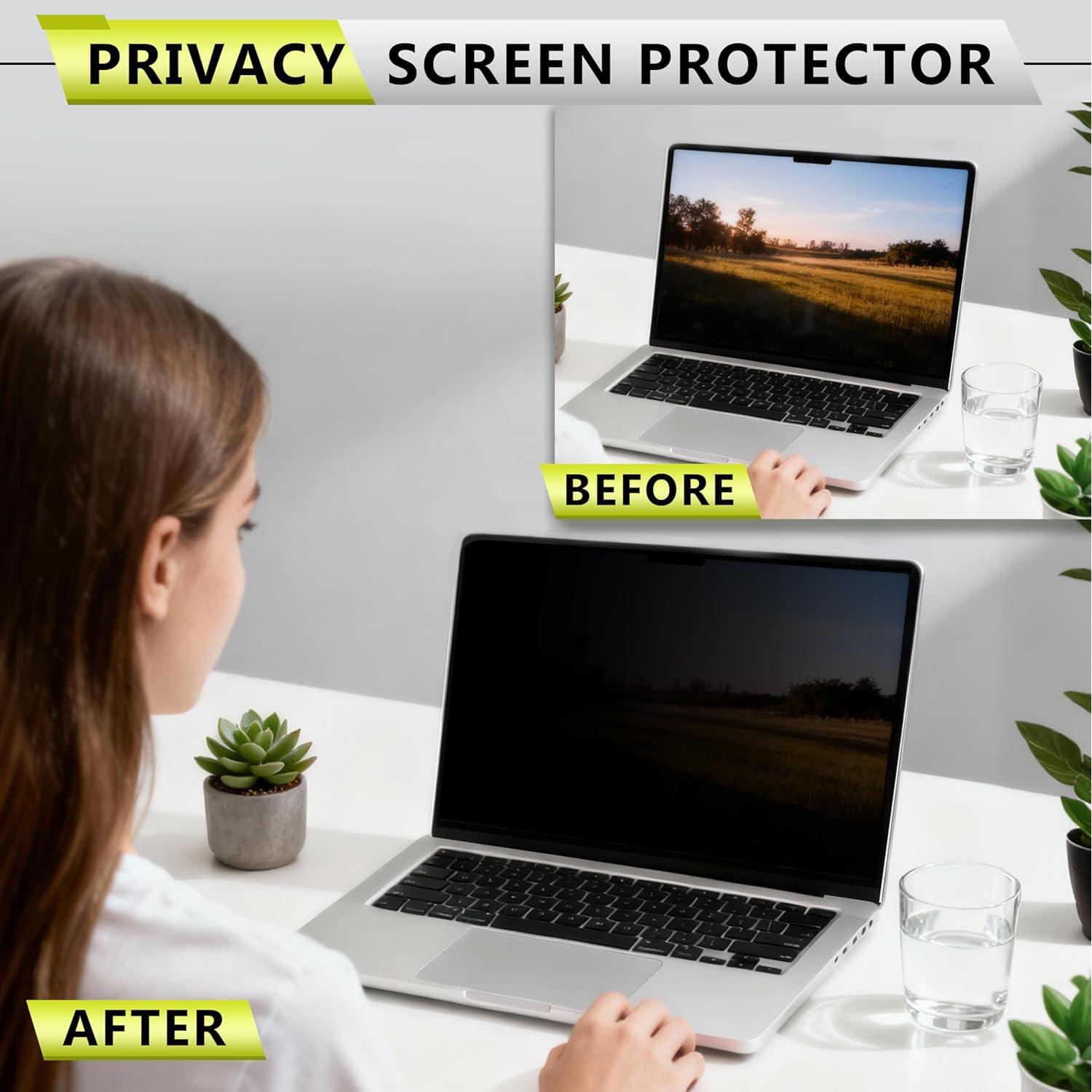 Pantalla de Privacidad 13.3" YongMai Anti-Azul y Anti-reflejo