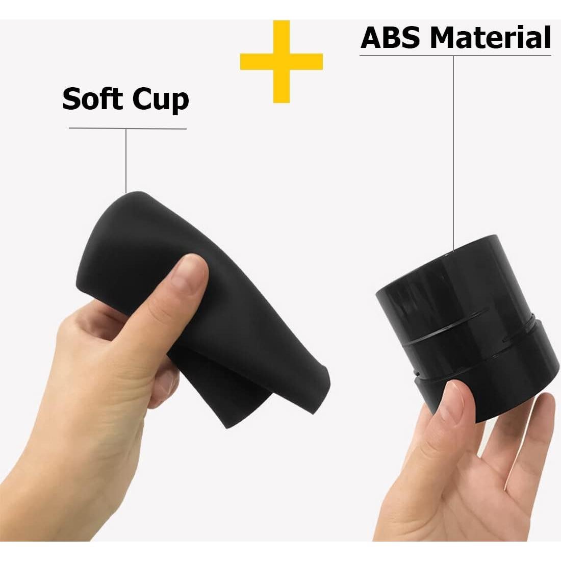 Basurero de Auto BELOMI de Silicona Negro, Portátil e Impermeable