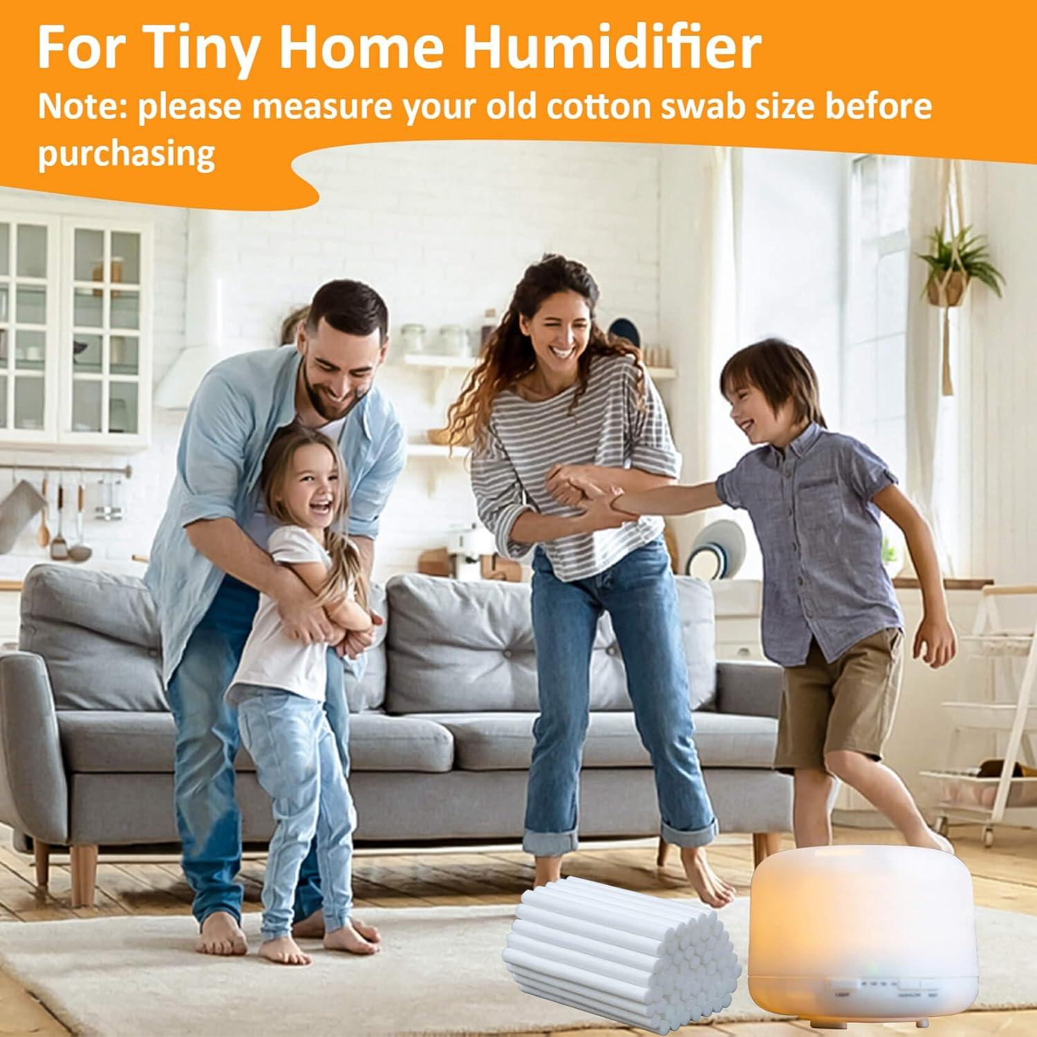 60 Filtros de Algodón MAQIHAN para Humidificador Stick 10.16 cm