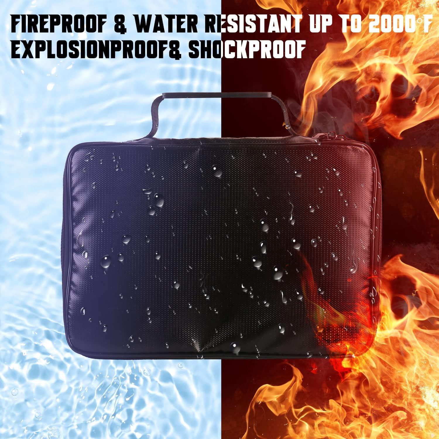 Bolsa de Documentos a Prueba de Fuego IANDAIROK 34x24cm