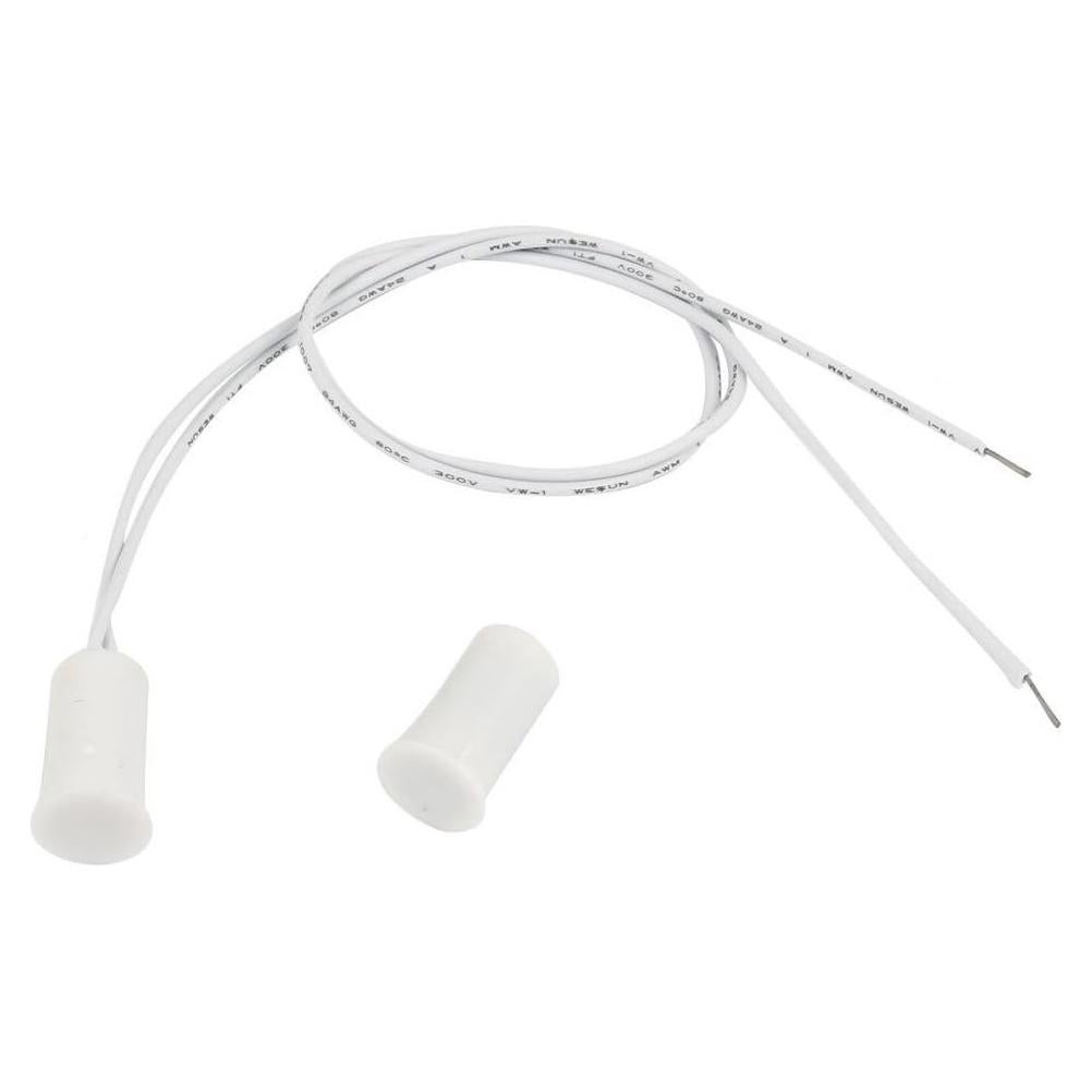 5 Juegos Interruptores Magnéticos de Puerta YXQ RC-33 Blanco