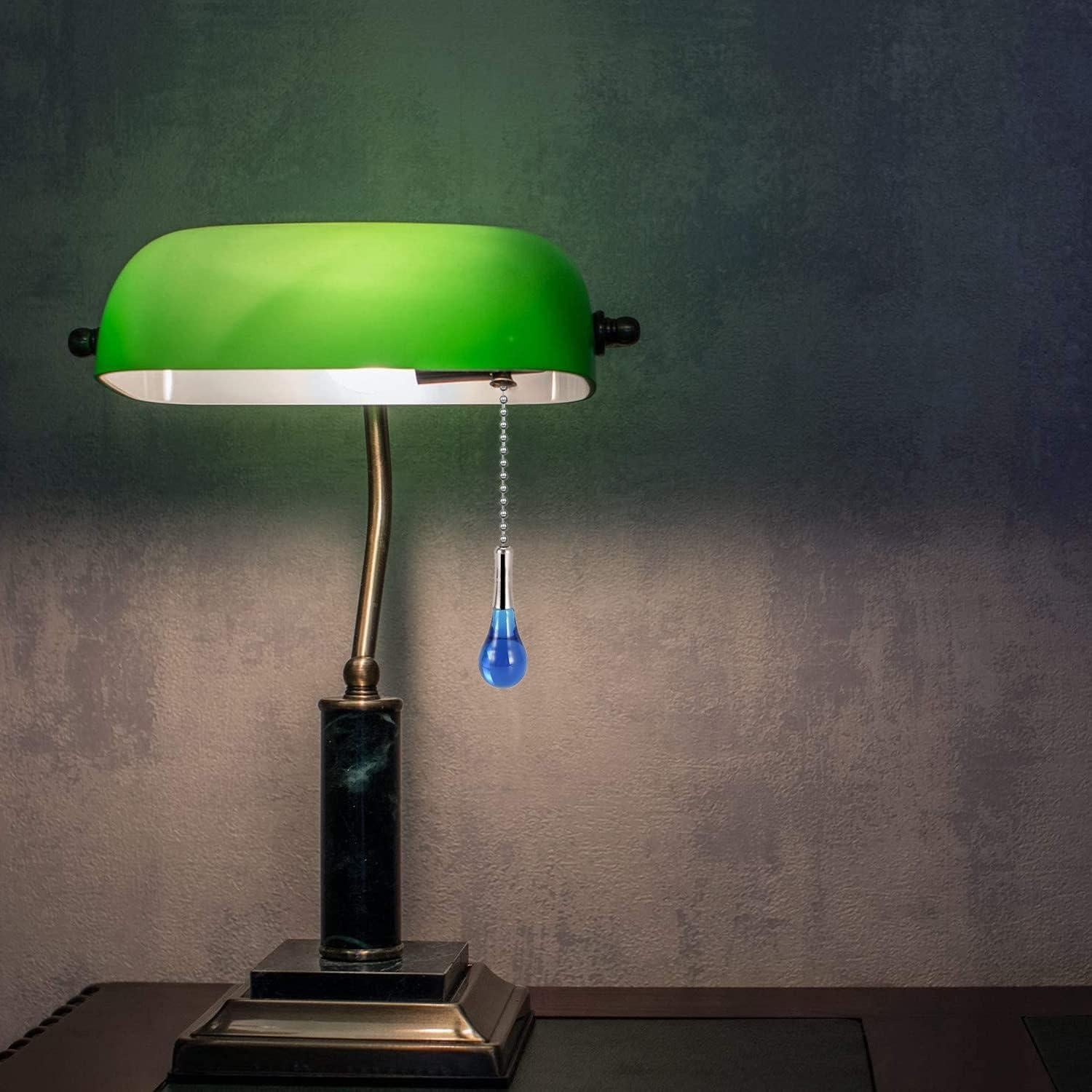 Cadena de Tirar para Ventilador de Techo ZE-268S6 Azul Cristal 30.48 cm