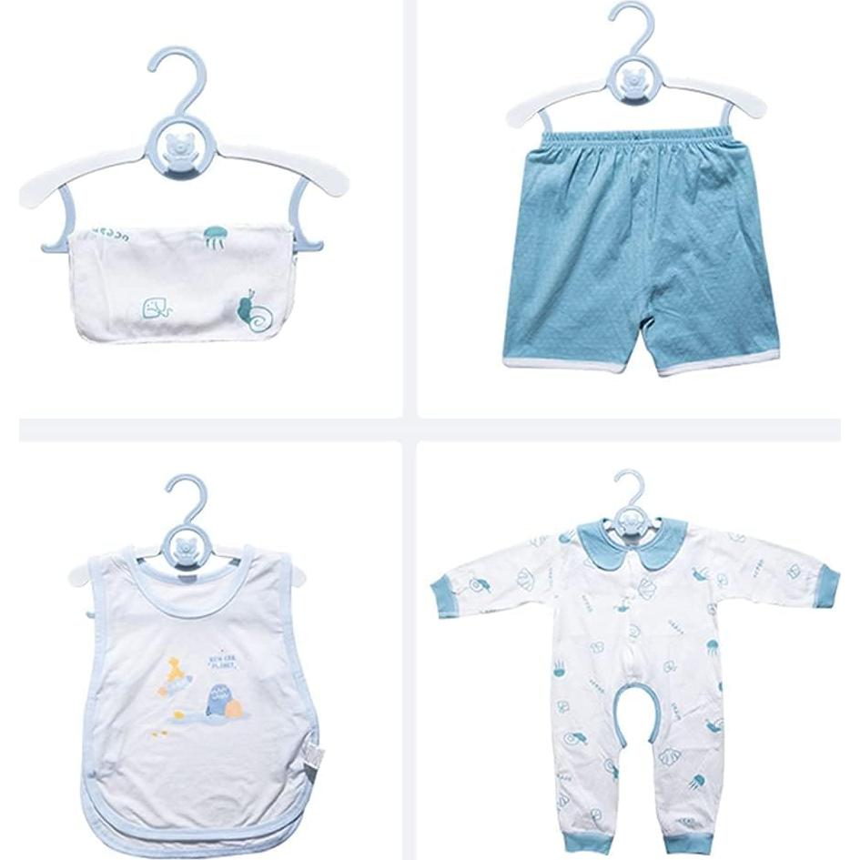 Perchas para Bebé HGYZE 20pcs Ajustables 28-36 cm Antideslizantes