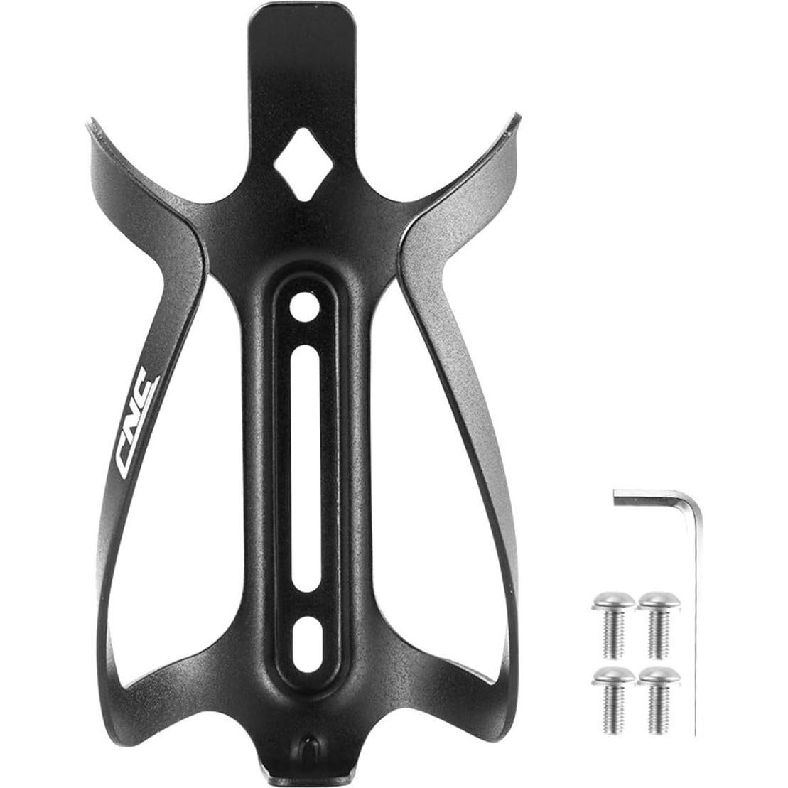 Soporte para Botella de Agua de Bicicleta CNC - Paquete de 2 - Negro