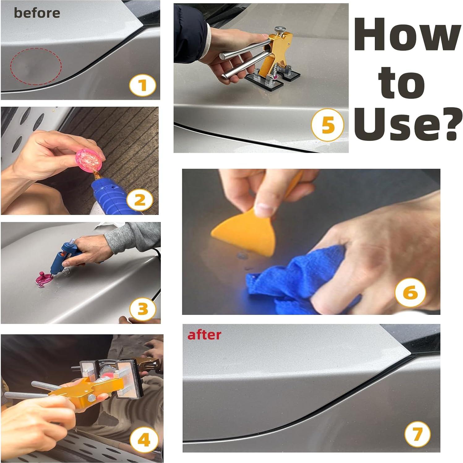 Kit de herramientas NIUVOCY XB92 para reparación de abolladuras