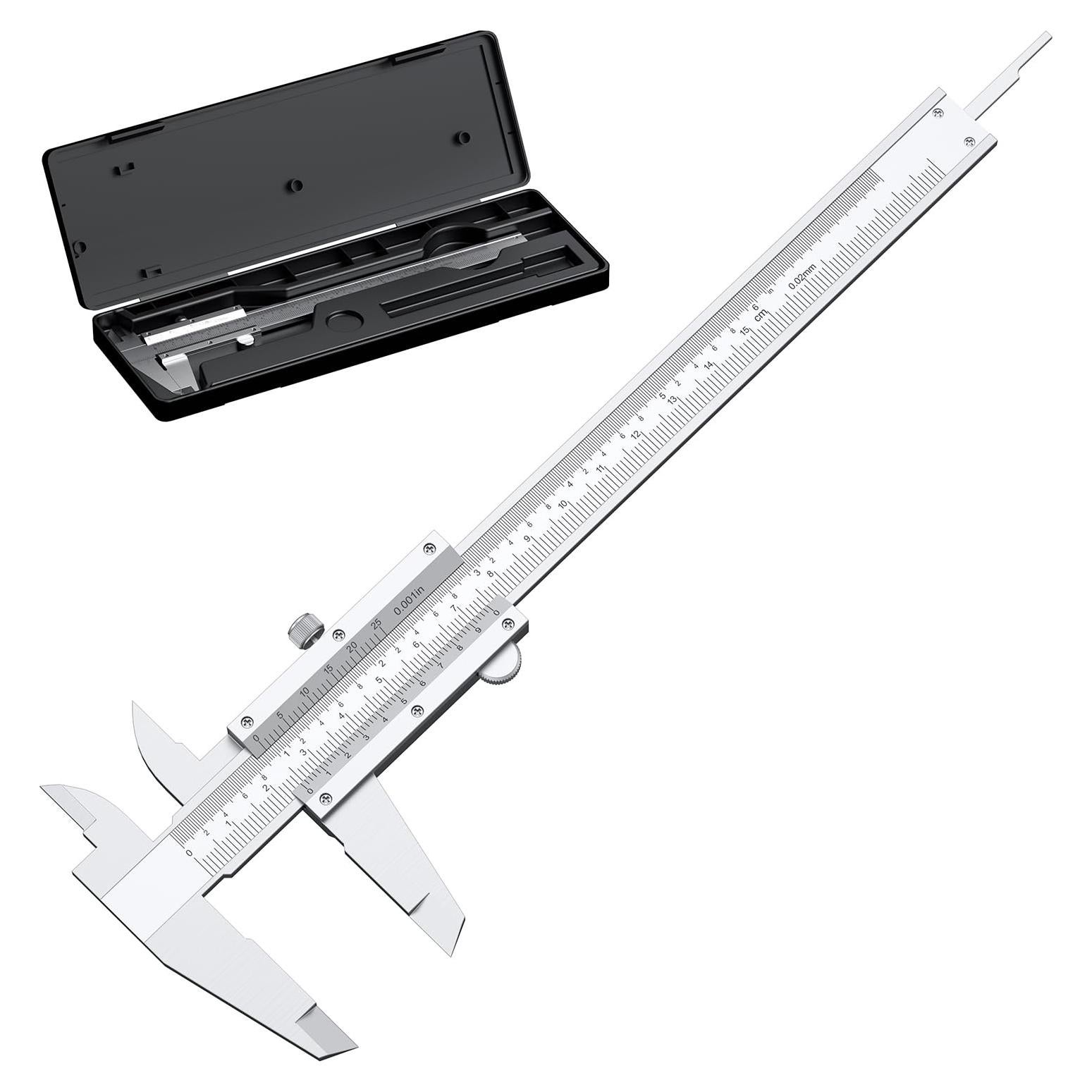 Calibrador Vernier 150mm HDLNAK Alta Precisión 0.02mm