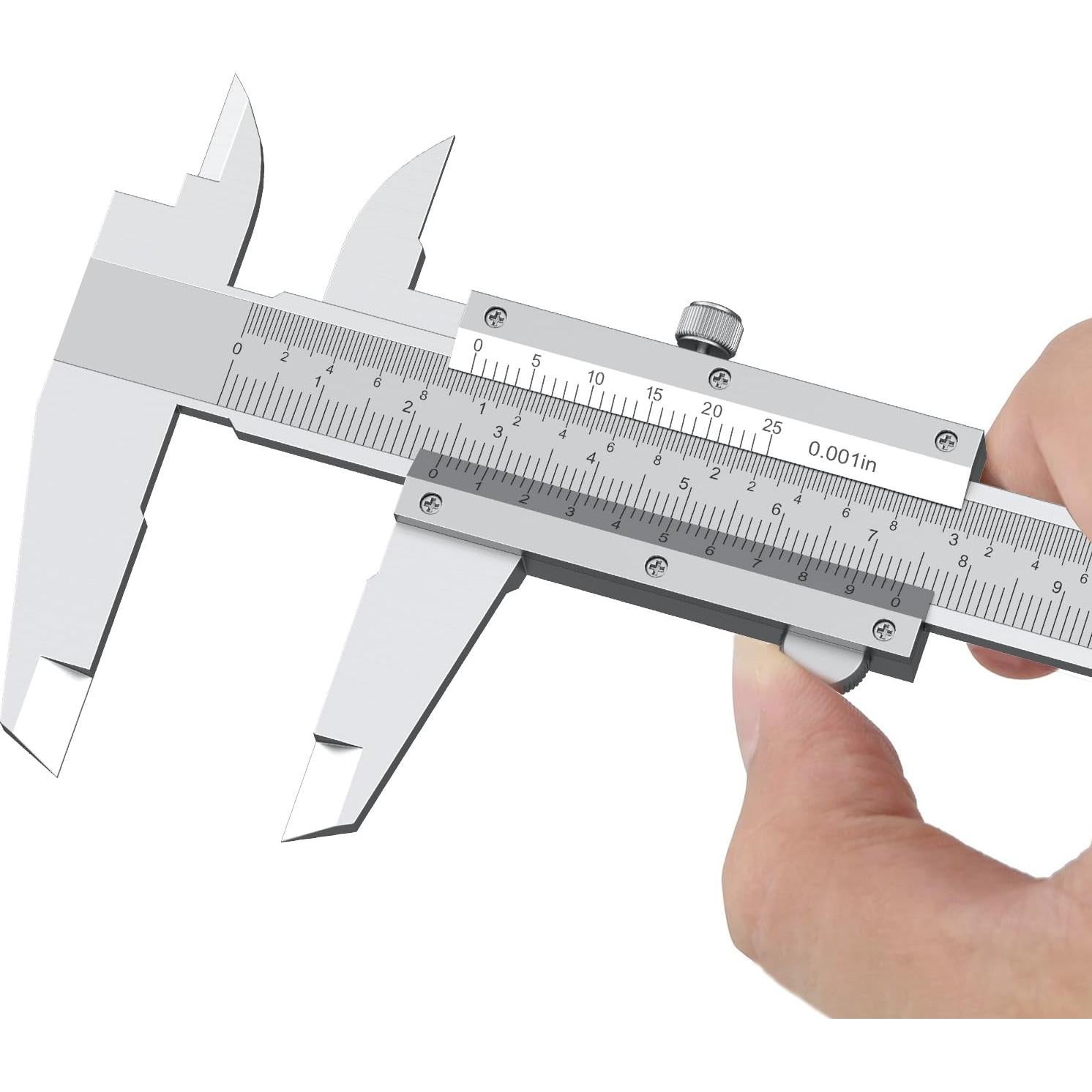 Calibrador Vernier 150mm HDLNAK Alta Precisión 0.02mm