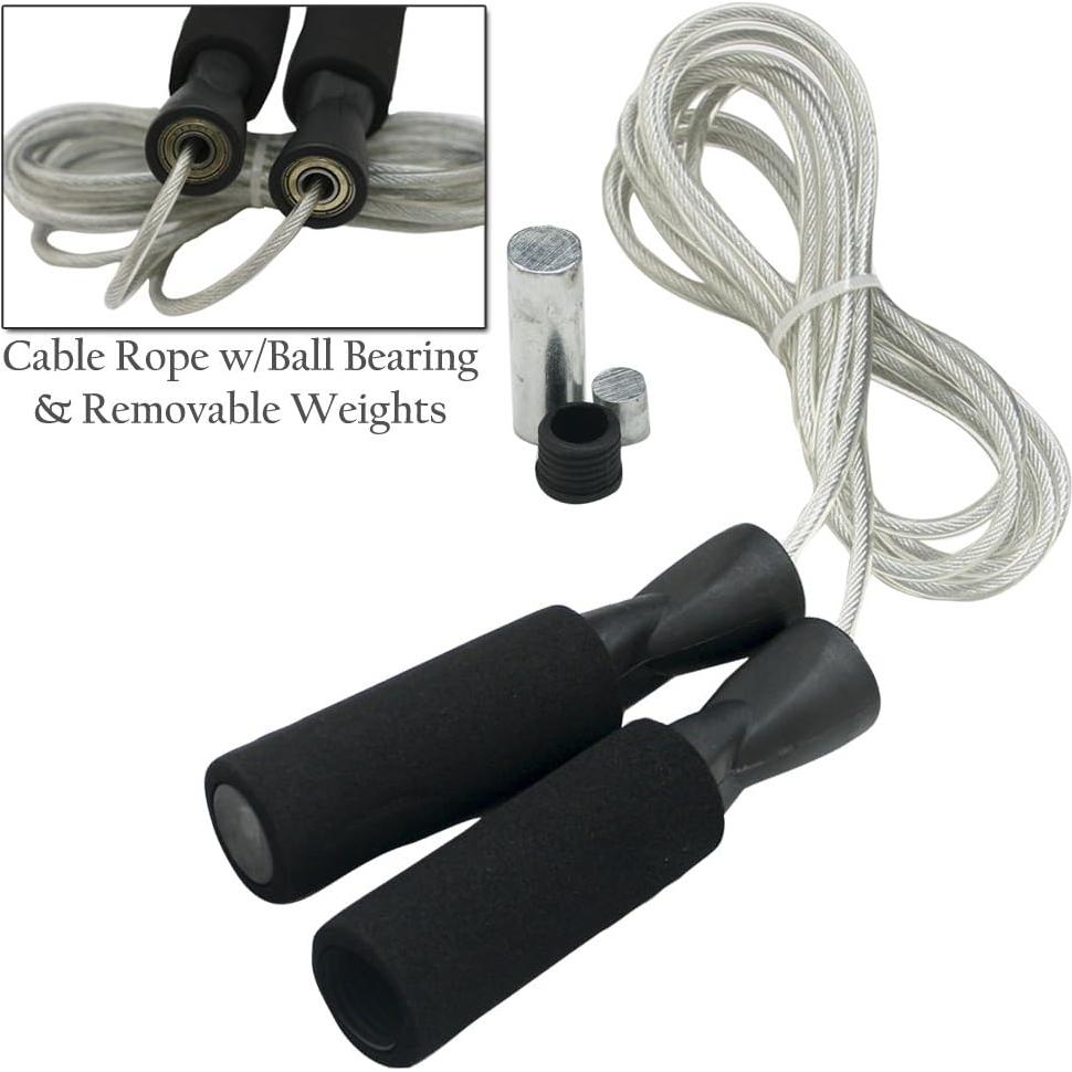 Cuerda para Saltar Ajustable Da Vinci 3m con Peso 0.15kg