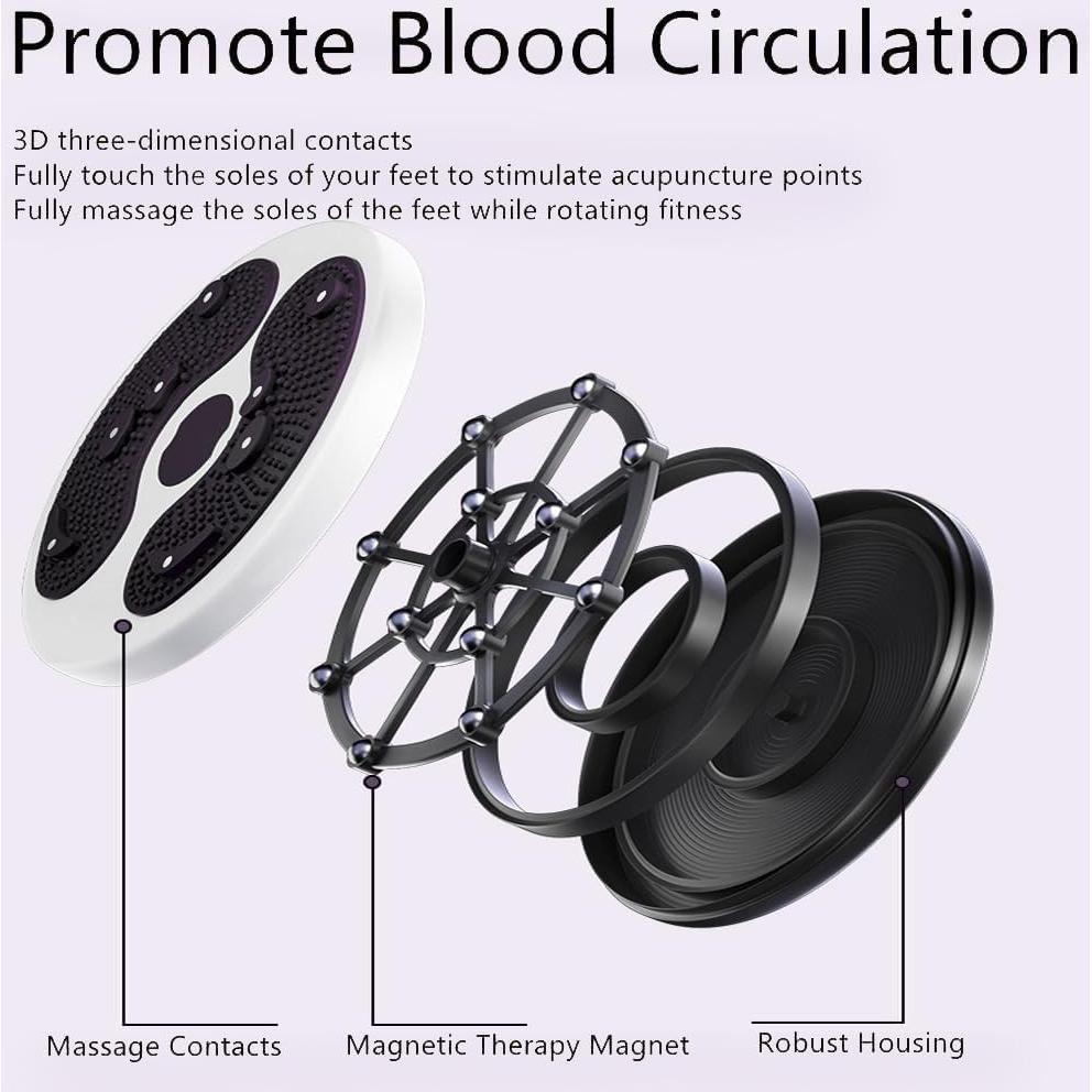 Disco de Cintura Ab Twist Funvalley Surperfect - 27.5 cm