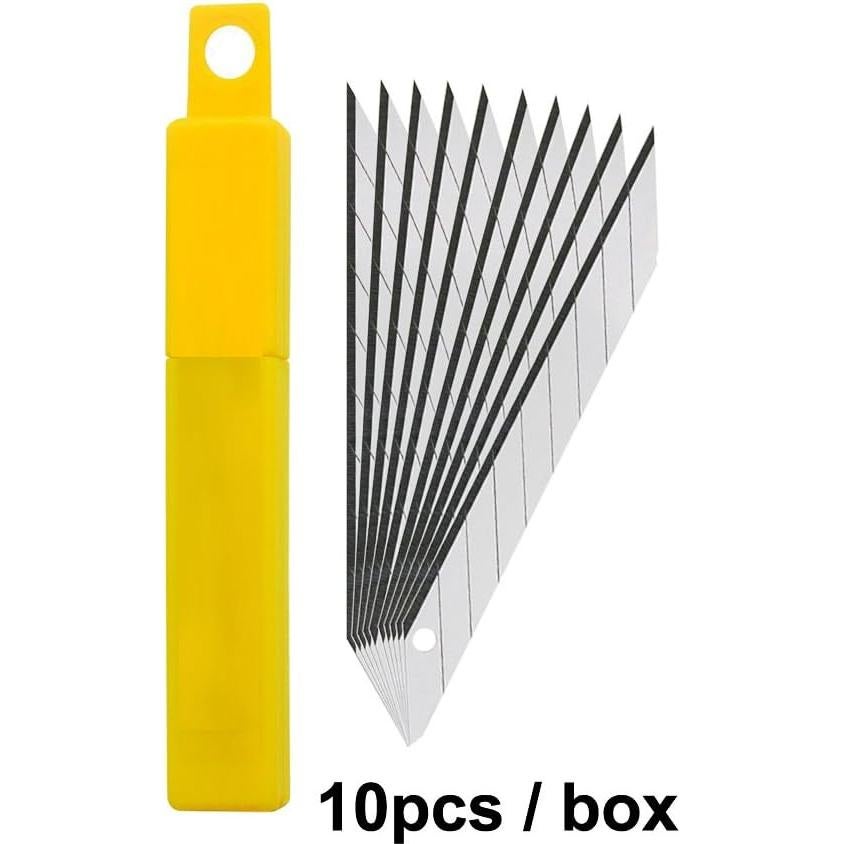 Cuchillo Utility Gebildet 9mm con 10 Cuchillas Reemplazables