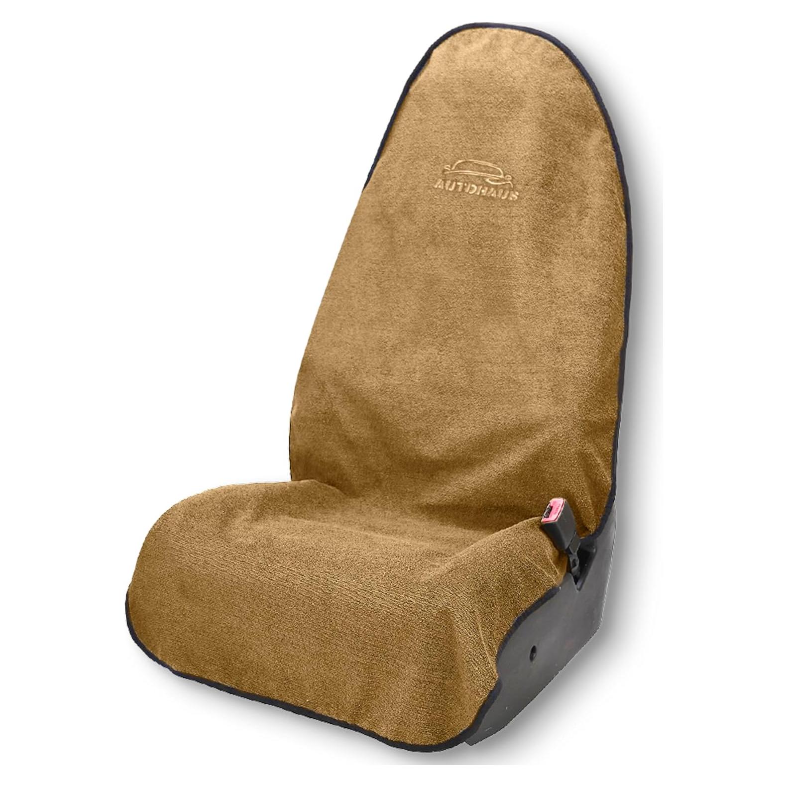 Funda de Asiento de Coche AutoHaus Beige Impermeable Universal