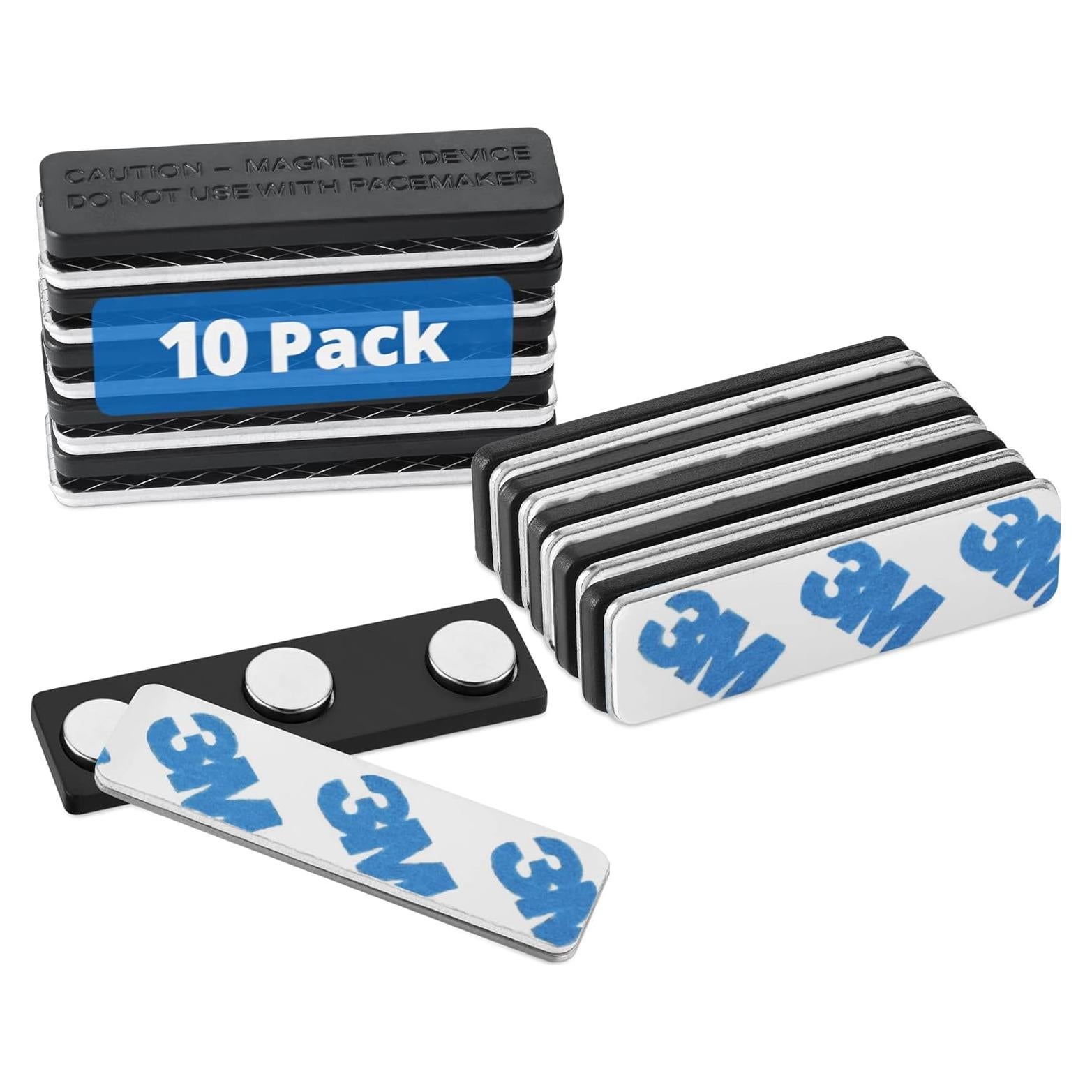 Imágenes de Nombre Magnéticas Mifflin - Paquete de 10 - 4.4x1.3cm