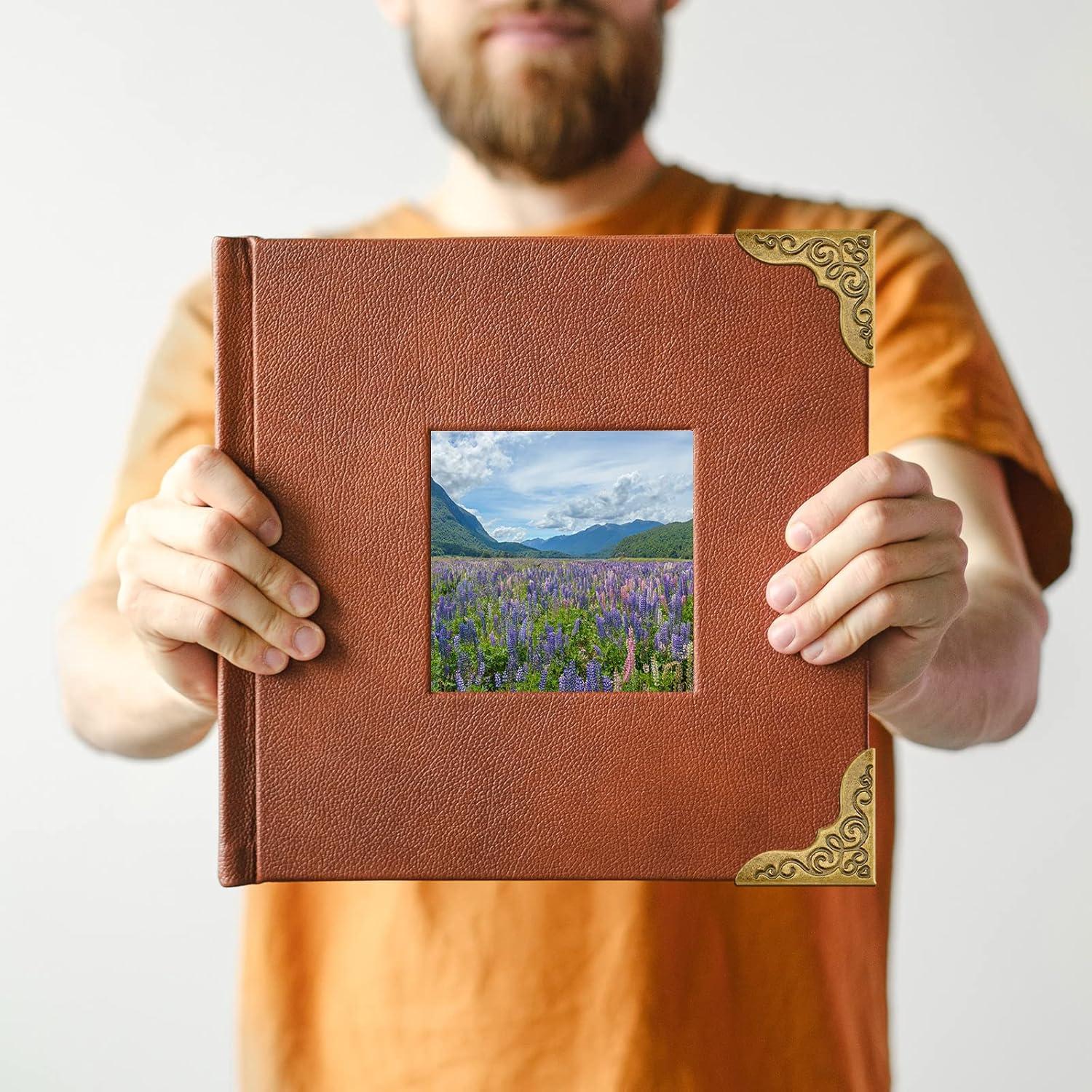 80 Protectores de Esquinas de Metal Vintage Zhengmy para Libros