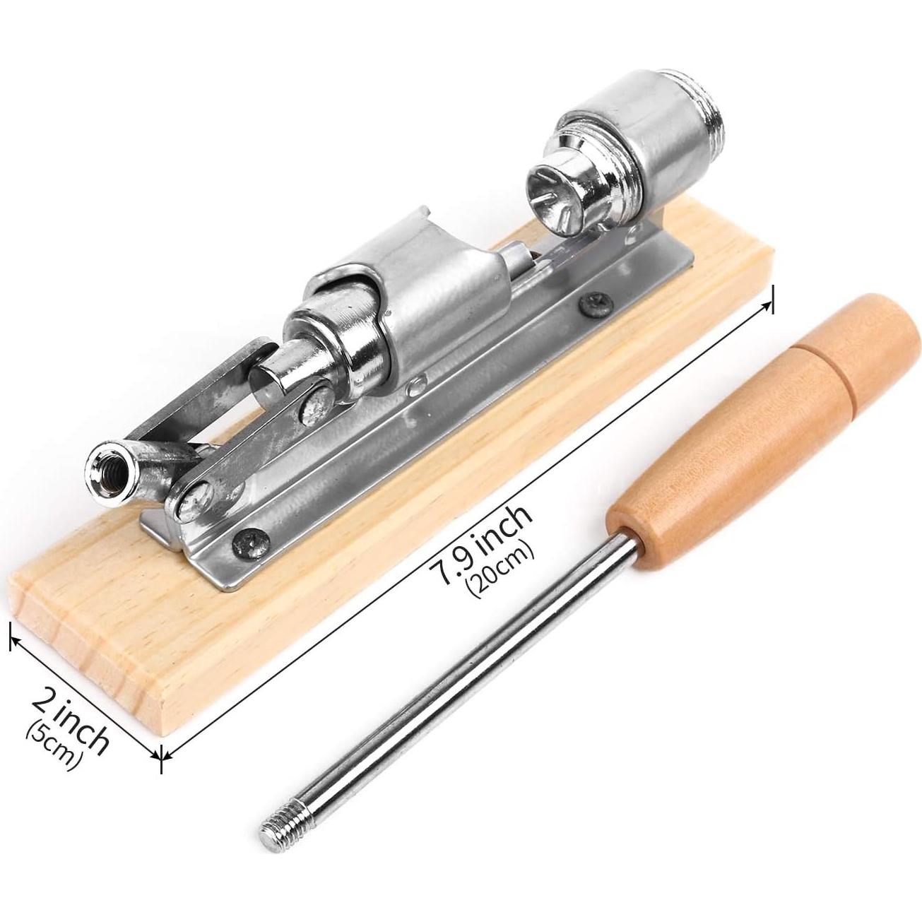 Cascanueces de Alta Resistencia Anwenk con Base de Madera