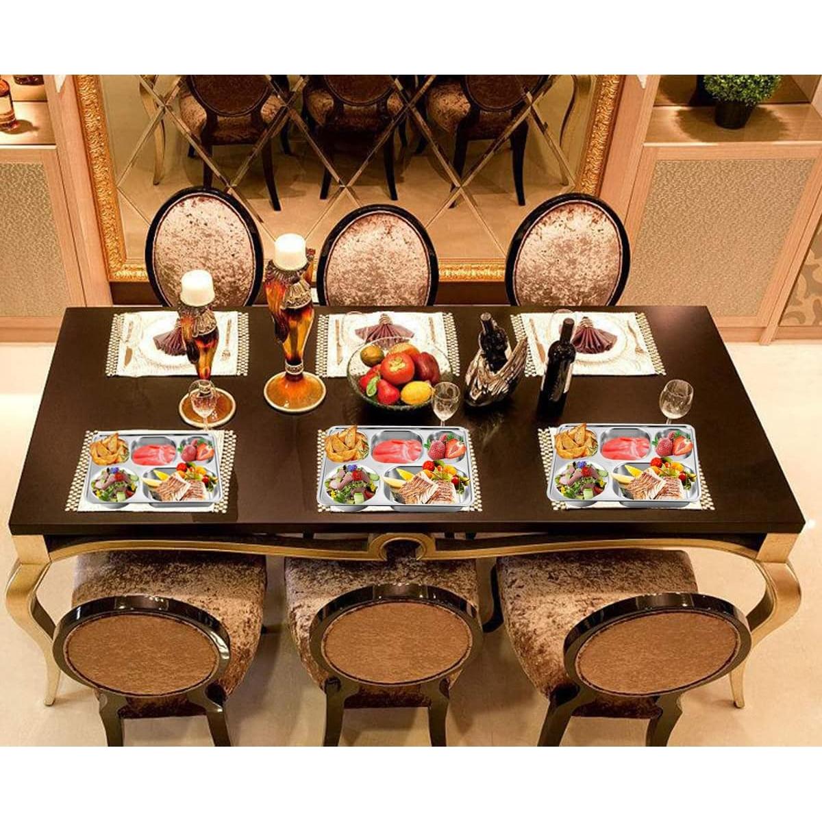 Caja de Almuerzo Bento AIYoo Acero Inoxidable 304 5 Compartimentos