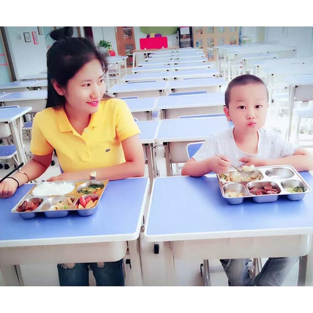 Caja de Almuerzo Bento AIYoo Acero Inoxidable 304 5 Compartimentos