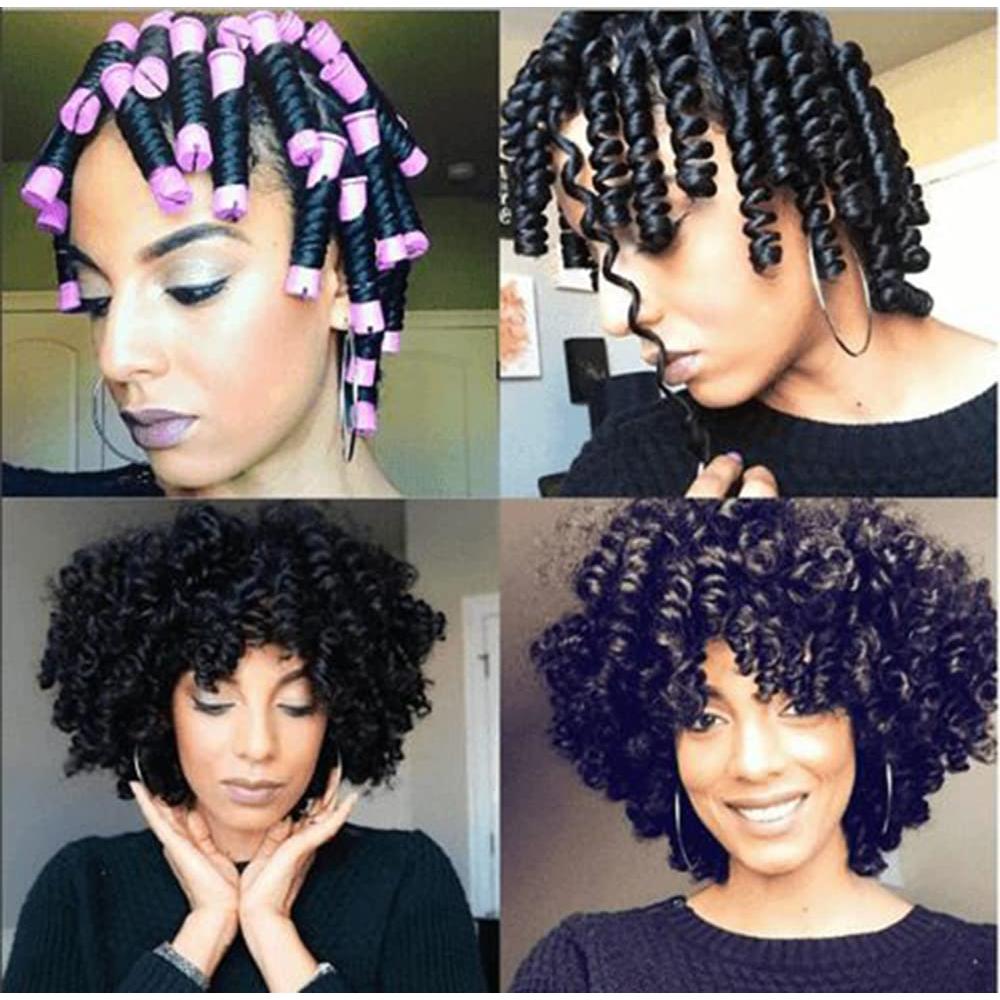 Juego de 20 Varillas para Permanente de Cabello Natural - Púrpura