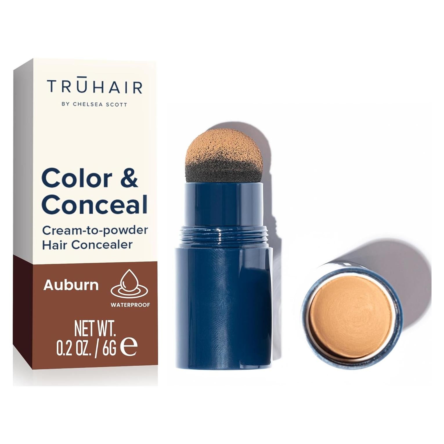 Cubrimiento de Cabello TRUHAIR Color & Conceal Castaño Claro