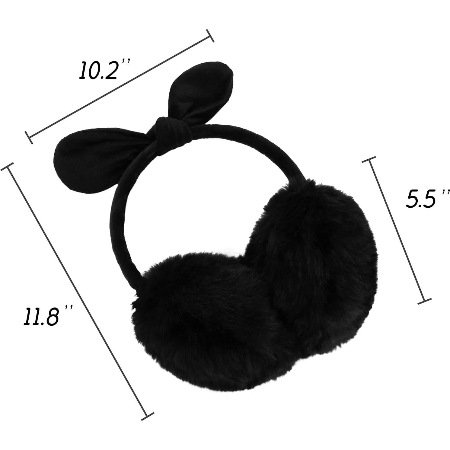 Orejeras de Invierno POXIMI para Mujeres - Forro Polar Ajustable