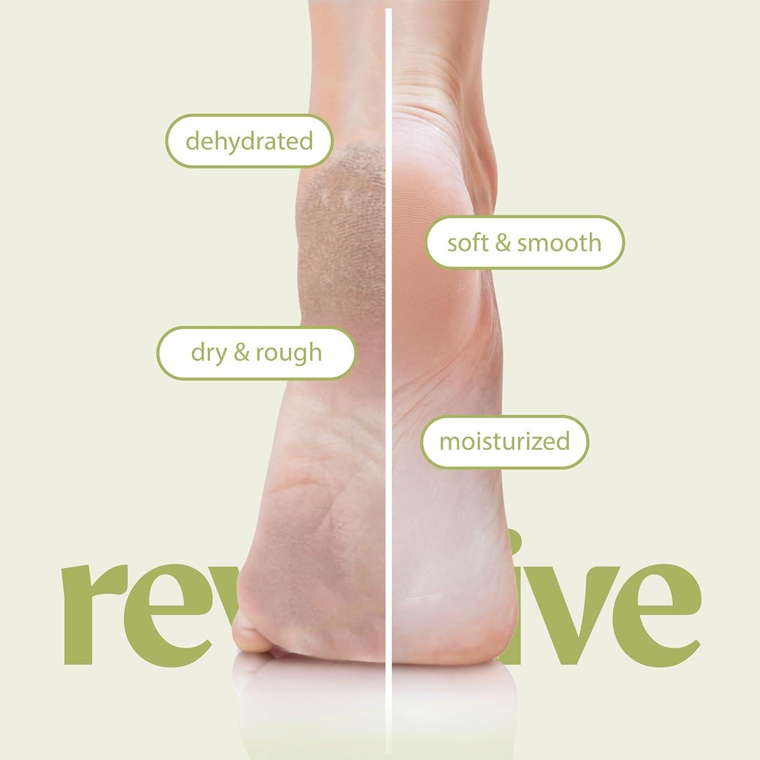 Máscara Hidratante para Pies Derma Beauty 12 Pares Aguacate