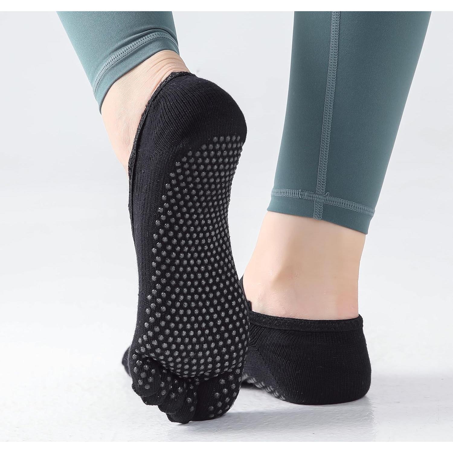 Calcetines de Yoga Antideslizantes Spencial para Mujeres - Talla Única