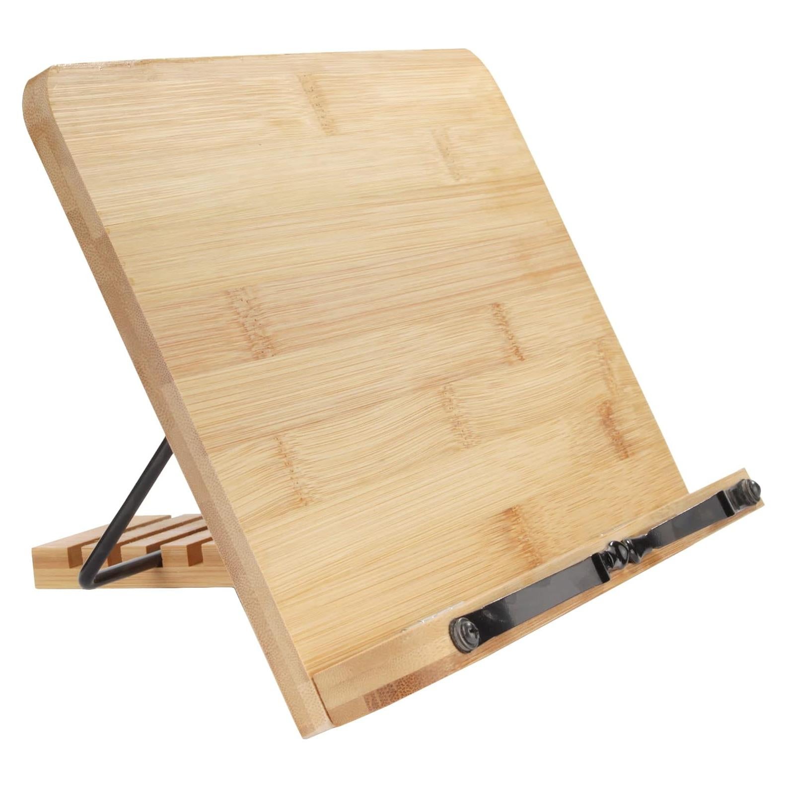 Soporte de Libro Universal BambooMN - Plegable y Ajustable