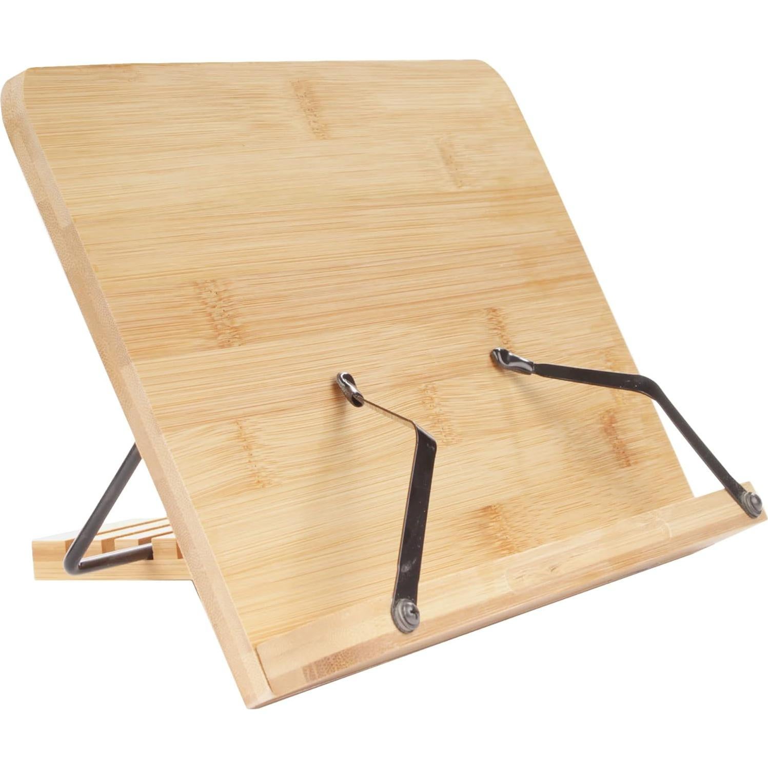 Soporte de Libro Universal BambooMN - Plegable y Ajustable