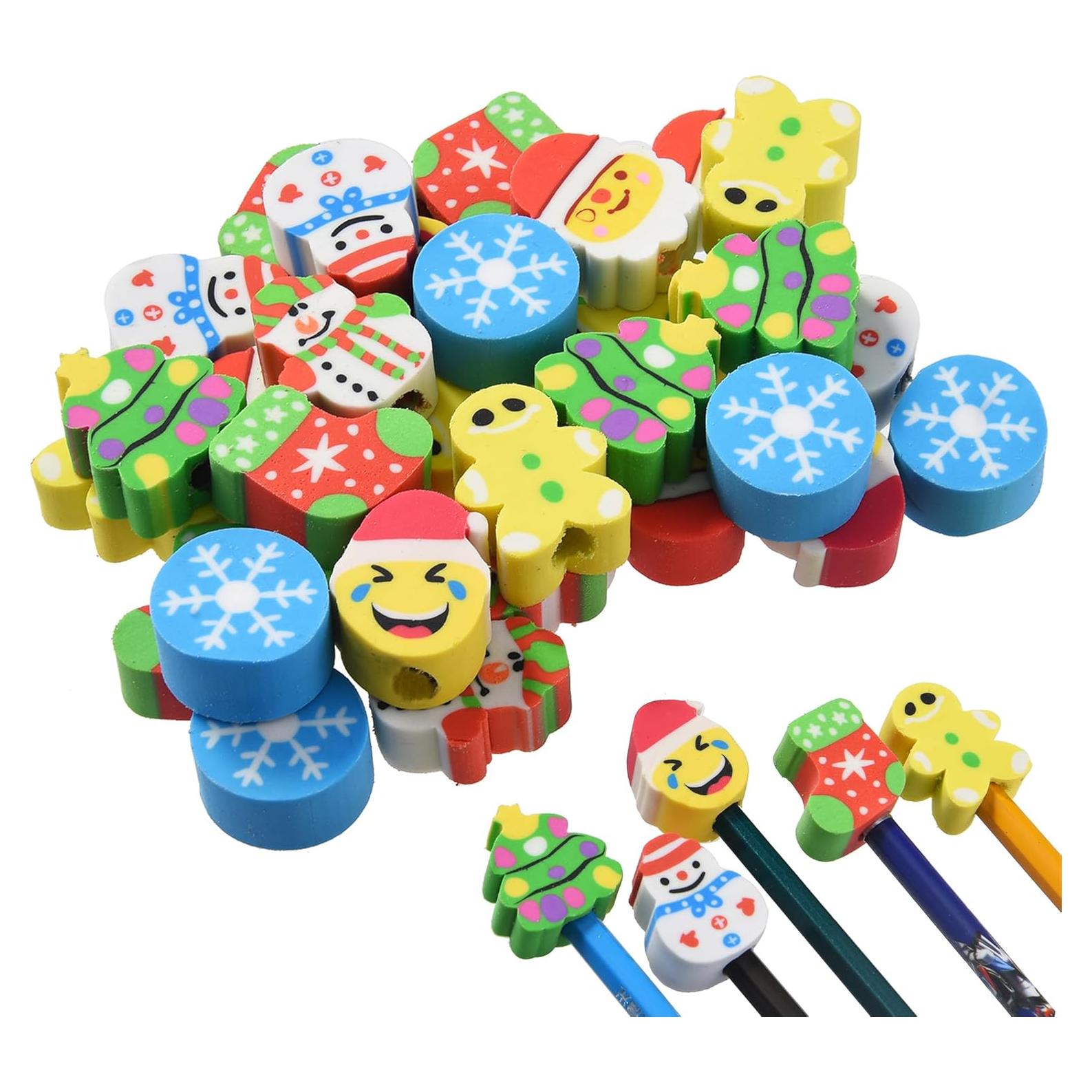 42 Borradores de Lápiz de Navidad TDOCK - Multicolor