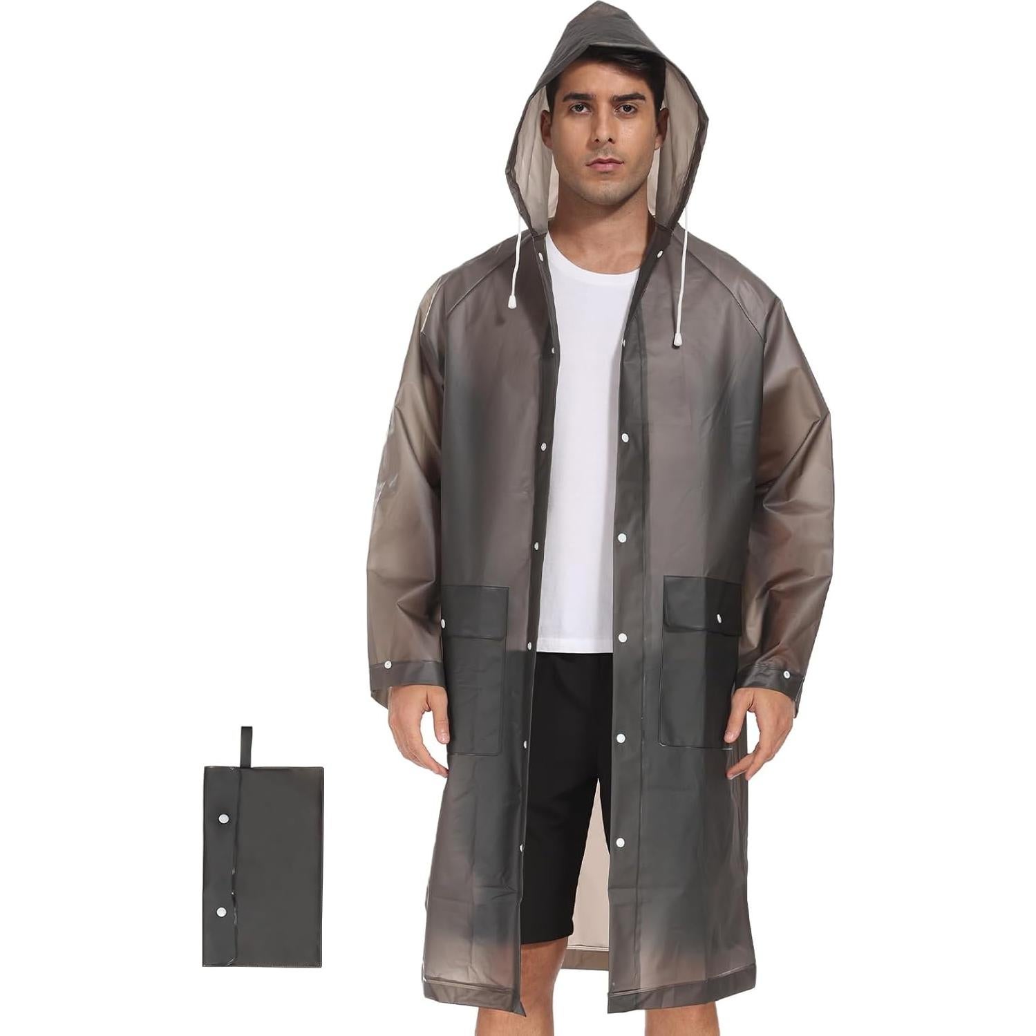 Poncho de Lluvia Reutilizable MOCOTONO EVA Engrosado Adulto