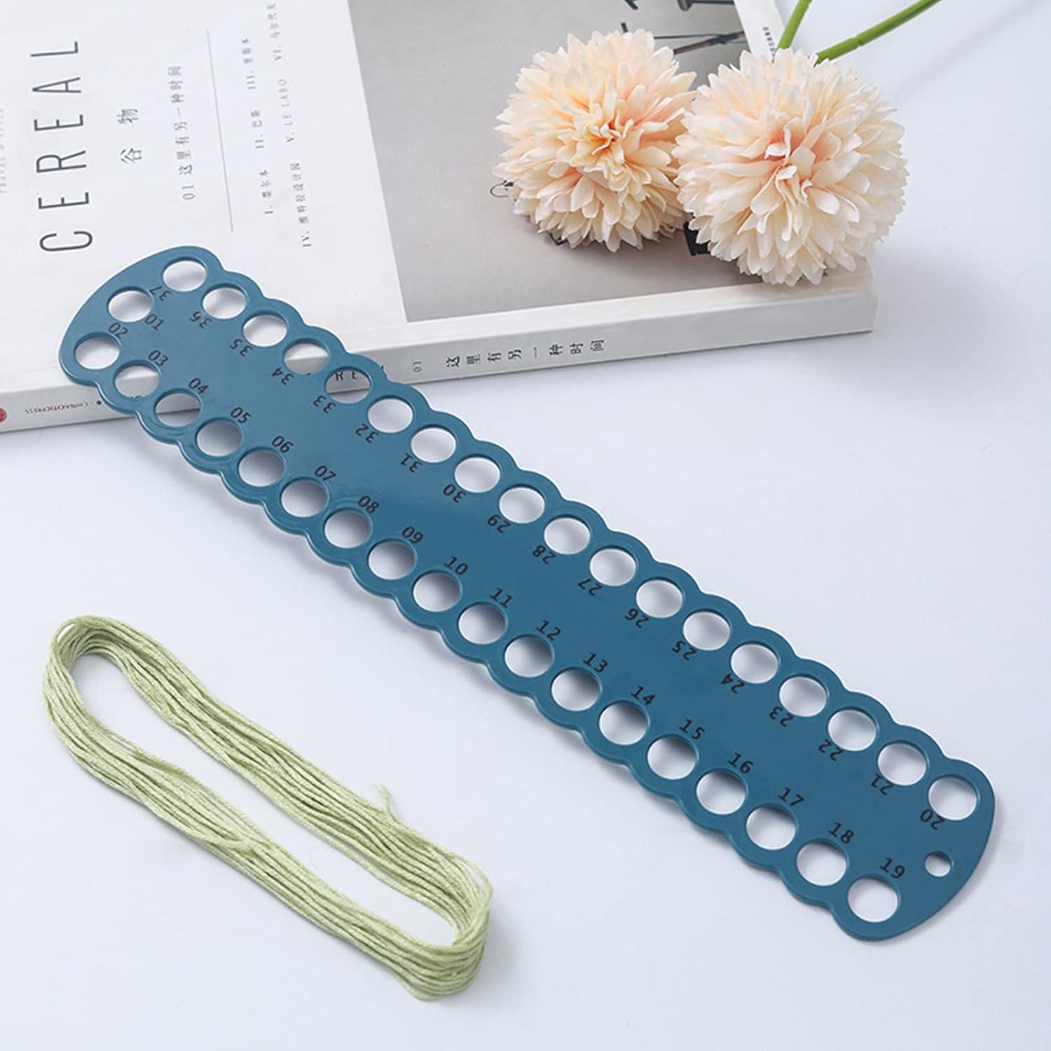 Organizador de Hilo de Bordado Khakho 6 Pcs Multicolor 37 Agujeros