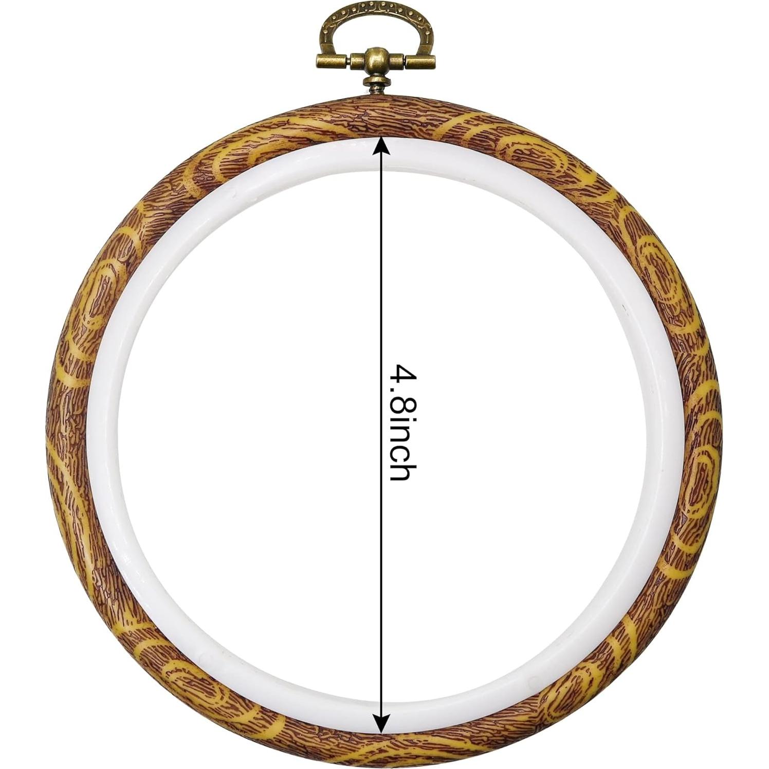 Aros de Bordado Redondos Guofa 12cm 2pcs Decorativos