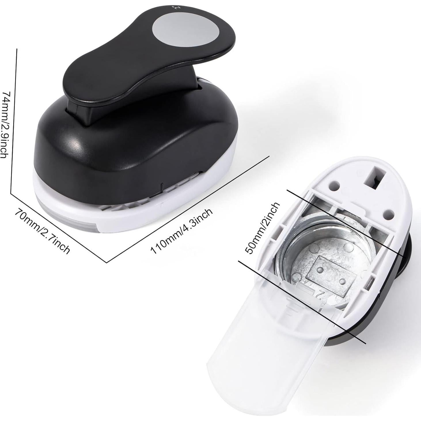 Perforadora de Círculo 5cm Katfort para Manualidades Negra