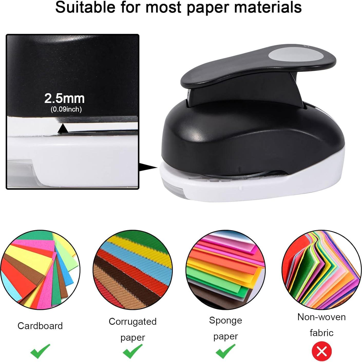 Perforadora de Círculo 5cm Katfort para Manualidades Negra