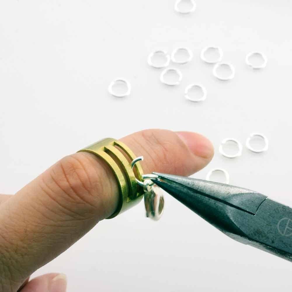 Juego de Anillas Abiertas BEADNOVA 3mm a 8mm 2000pcs con Herramientas