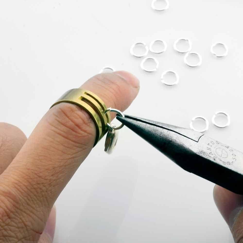 Juego de Anillas Abiertas BEADNOVA 3mm a 8mm 2000pcs con Herramientas