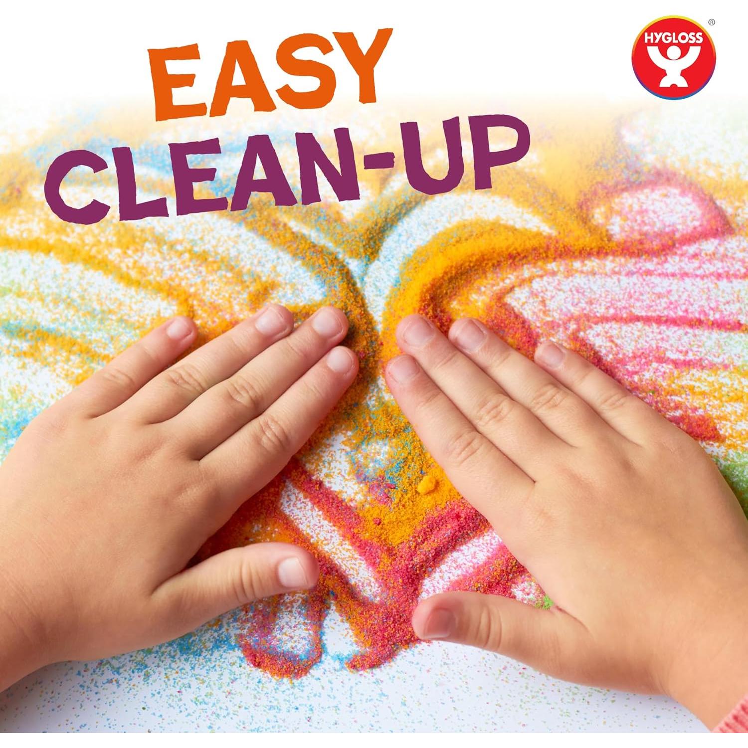 Arena de Jugar Colorida Hygloss 1,36 kg - Arte Navideño