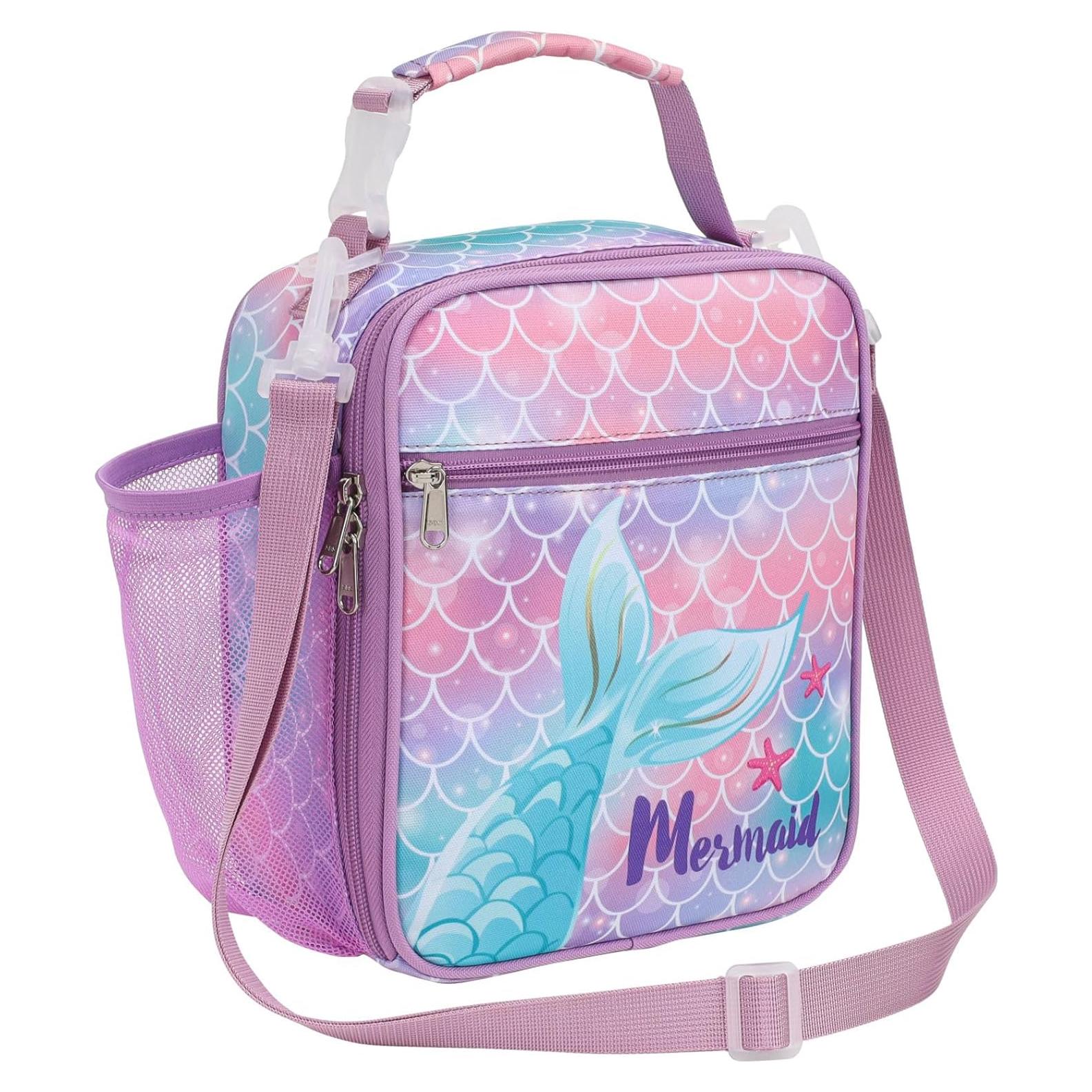 Bolsa de Almuerzo Aislada Bagseri Sirena Púrpura 6L