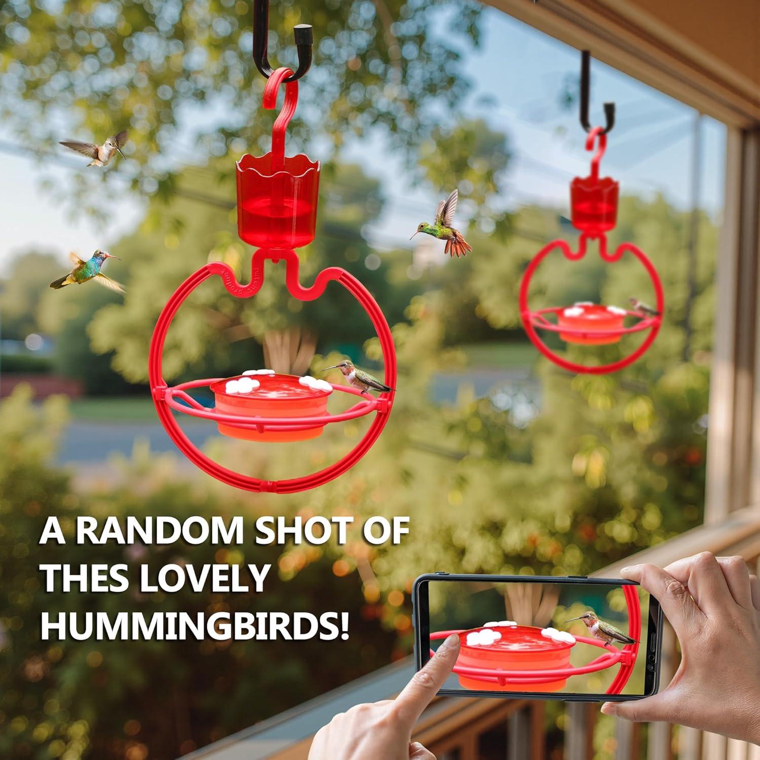 Alimentador de Colibrí ORIENTOOLS 269g con Trampa para Hormigas