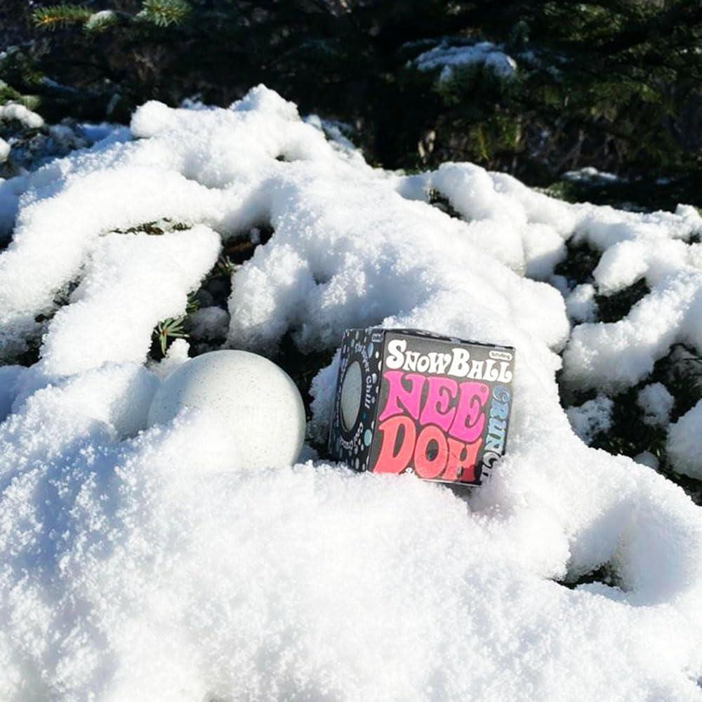 NEE DOH Snowball Crunch Schylling 6.35cm Blanco