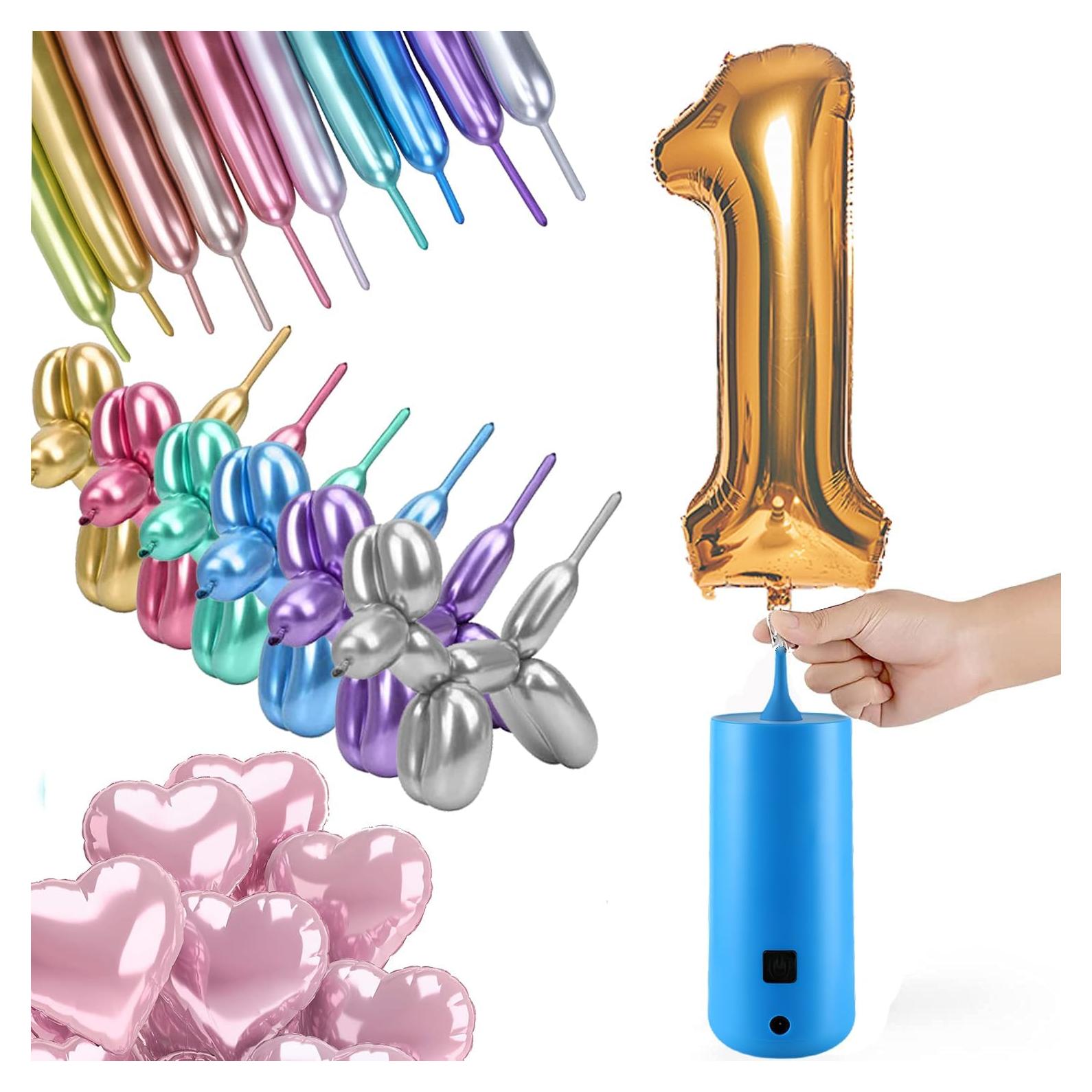 Bomba de Aire Eléctrica AJU JIAJIA HF-628 para Globos Largos