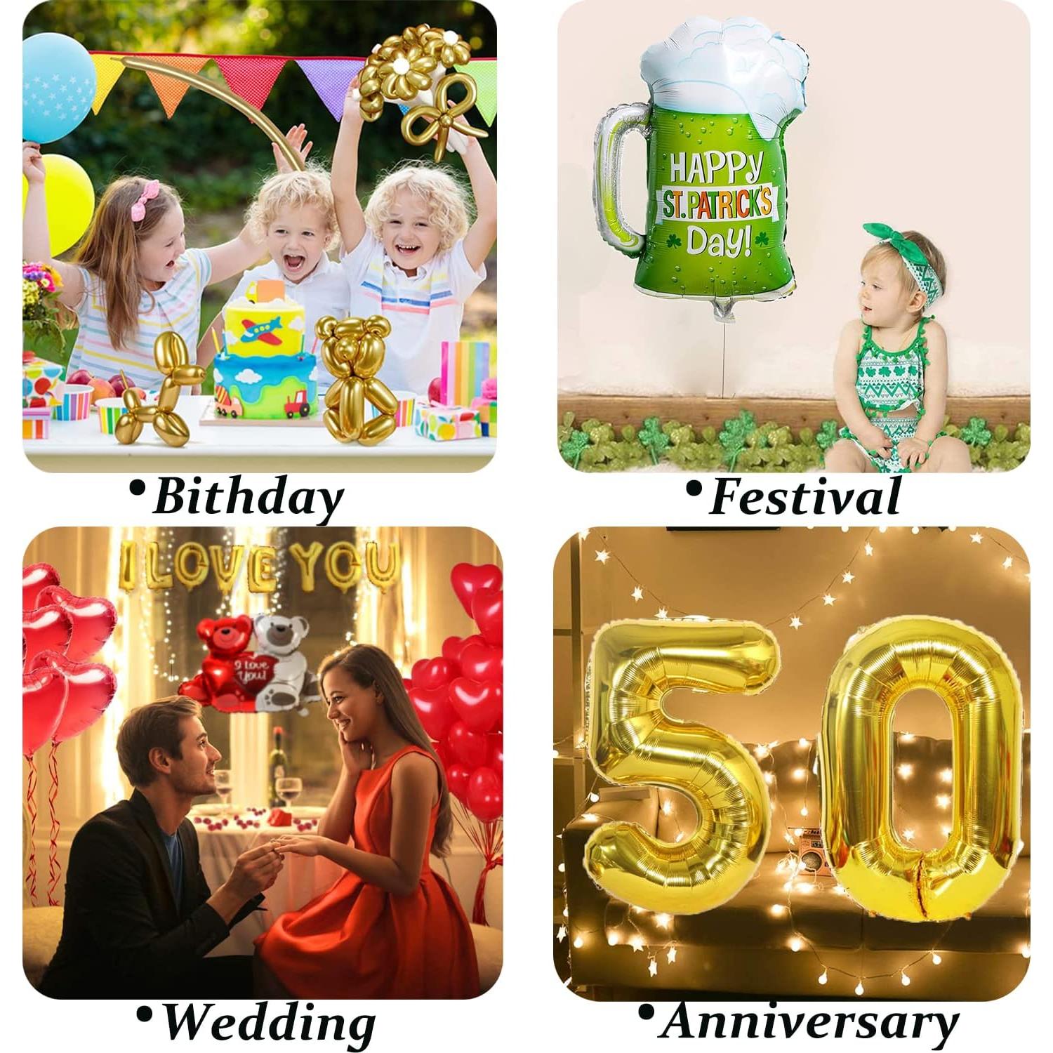 Bomba de Aire Eléctrica AJU JIAJIA HF-628 para Globos Largos