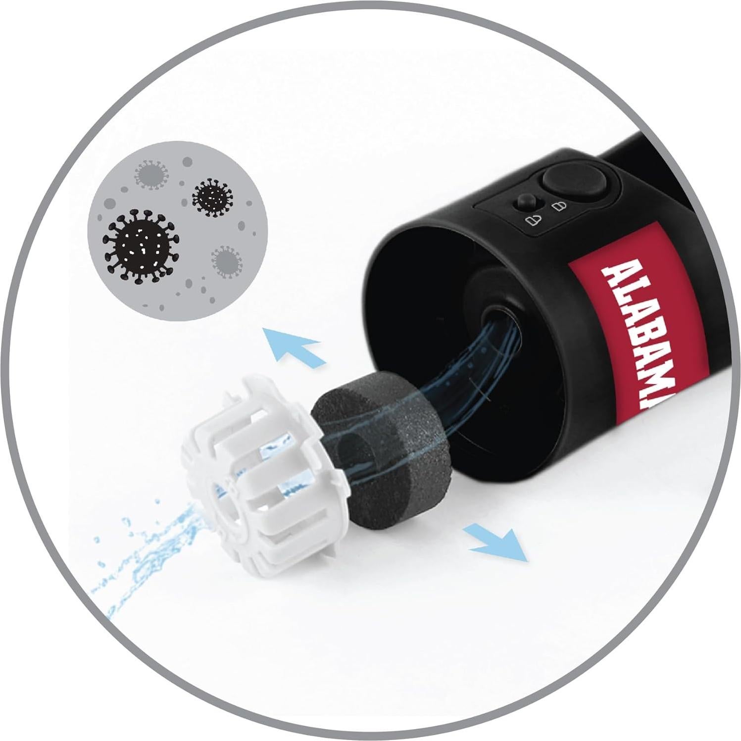 Botella de Agua para Mascotas Pets First NCAA Alabama