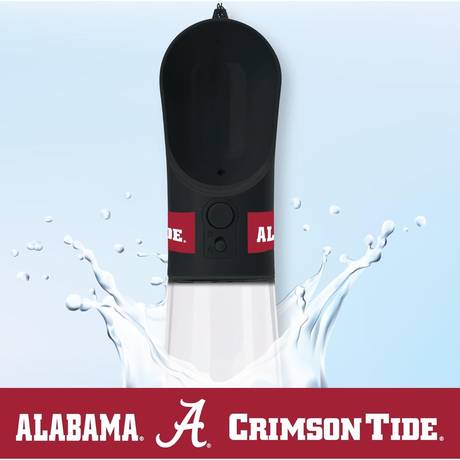 Botella de Agua para Mascotas Pets First NCAA Alabama