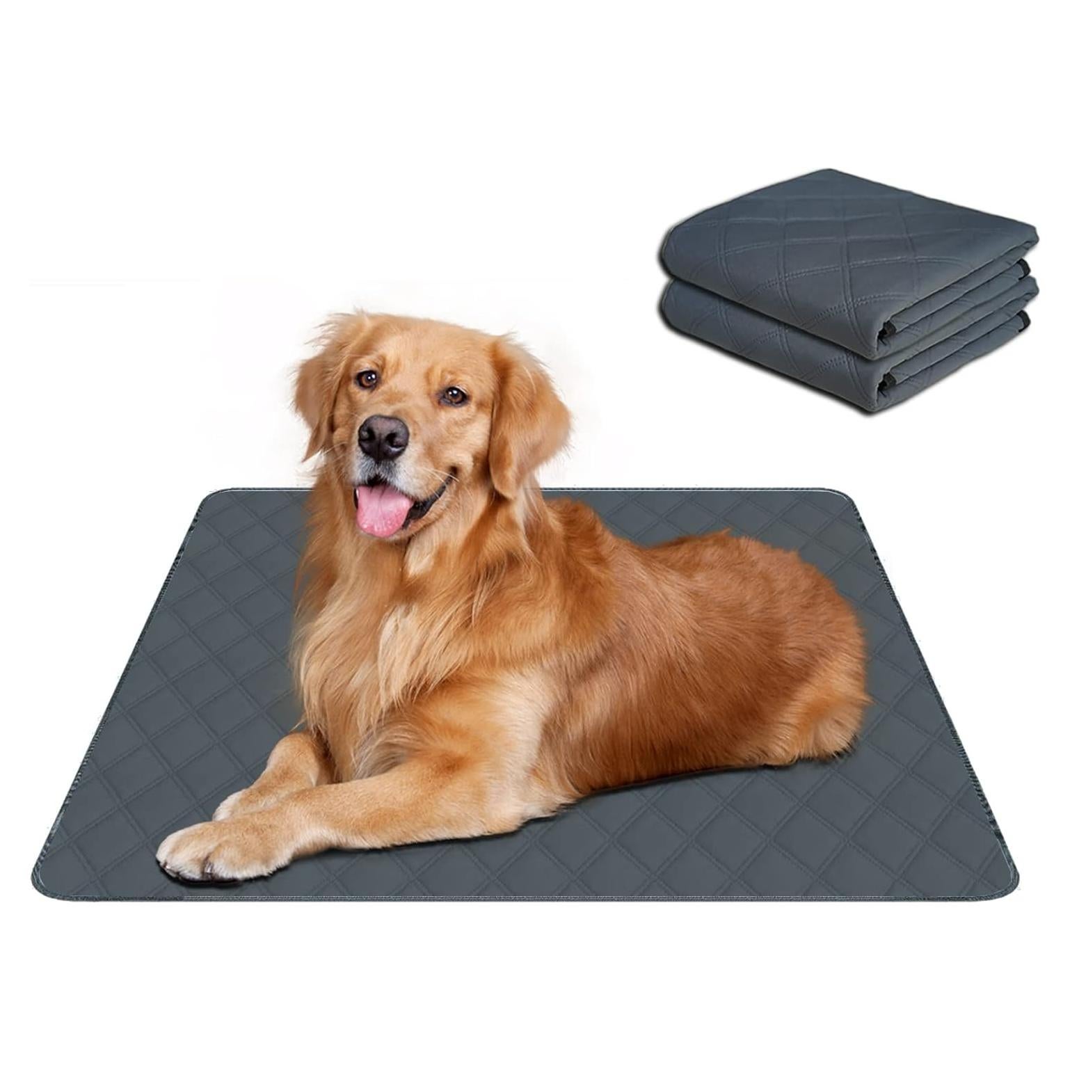 Almohadillas Lavables RIOUSSI para Perros 60x45 cm 2 Paquete