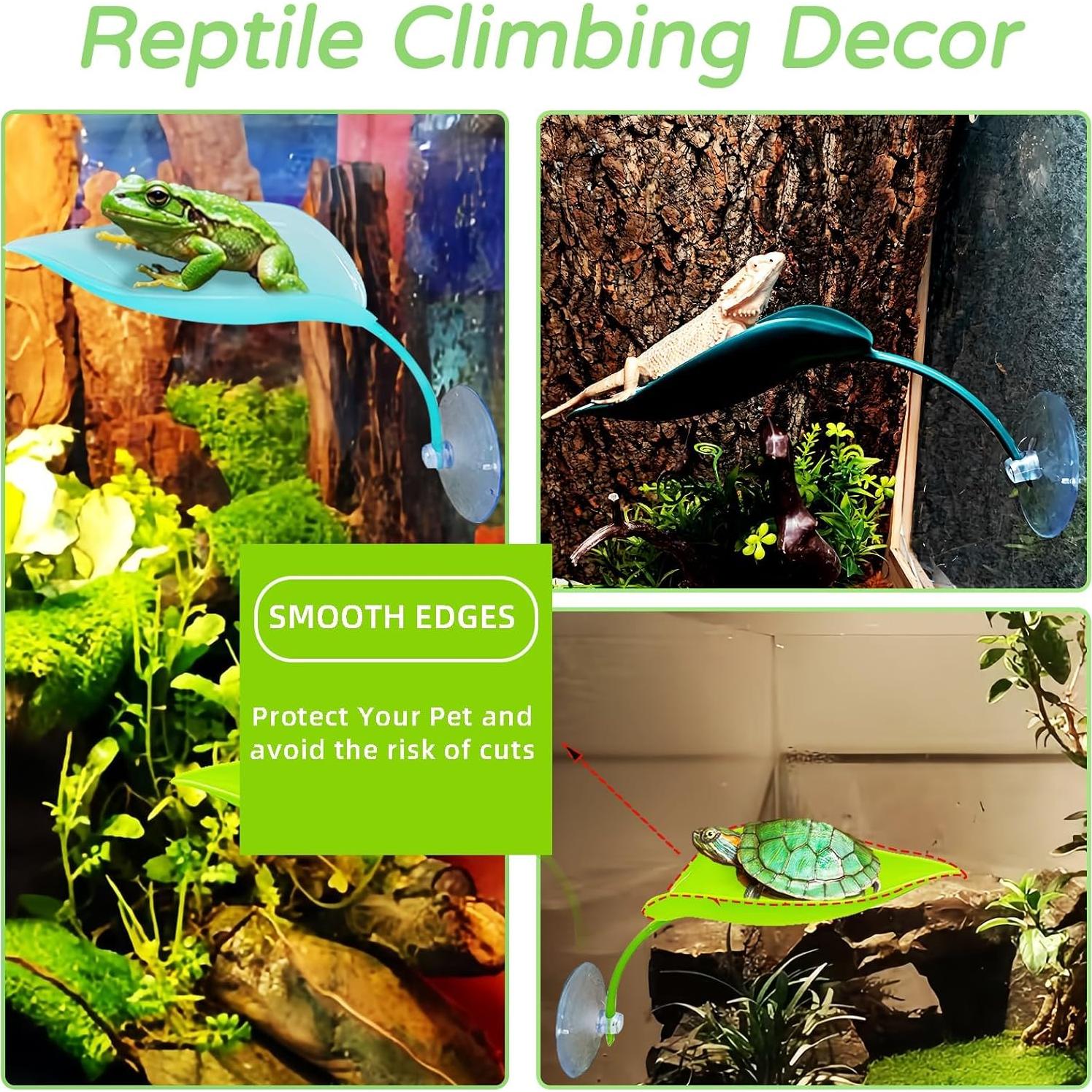 Set 4PCS Hamaca para Peces Betta Jwizyotr - Hoja de Descanso