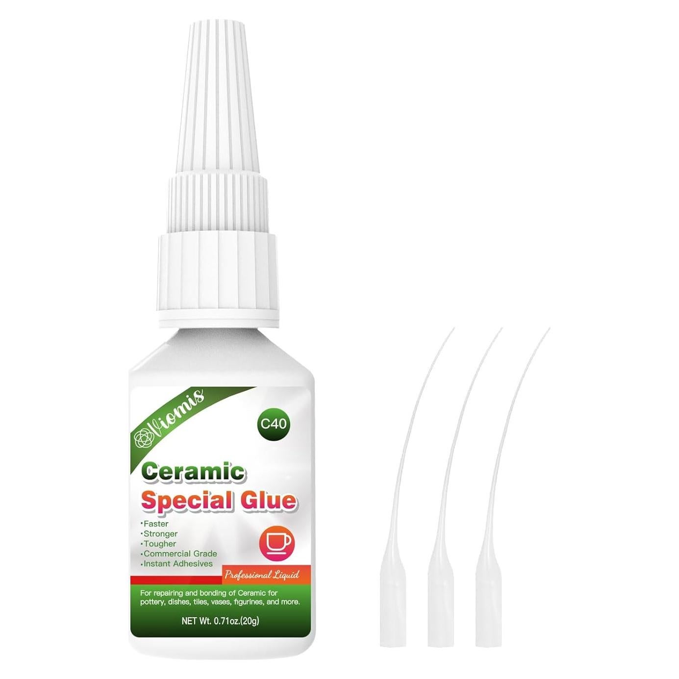 Pegamento Cerámico Viomis 20g - Rápido, Impermeable y Fuerte