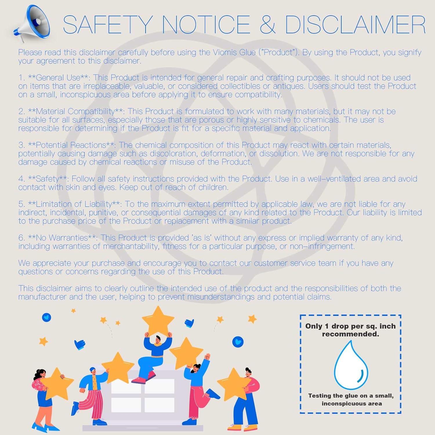 Pegamento Cerámico Viomis 20g - Rápido, Impermeable y Fuerte